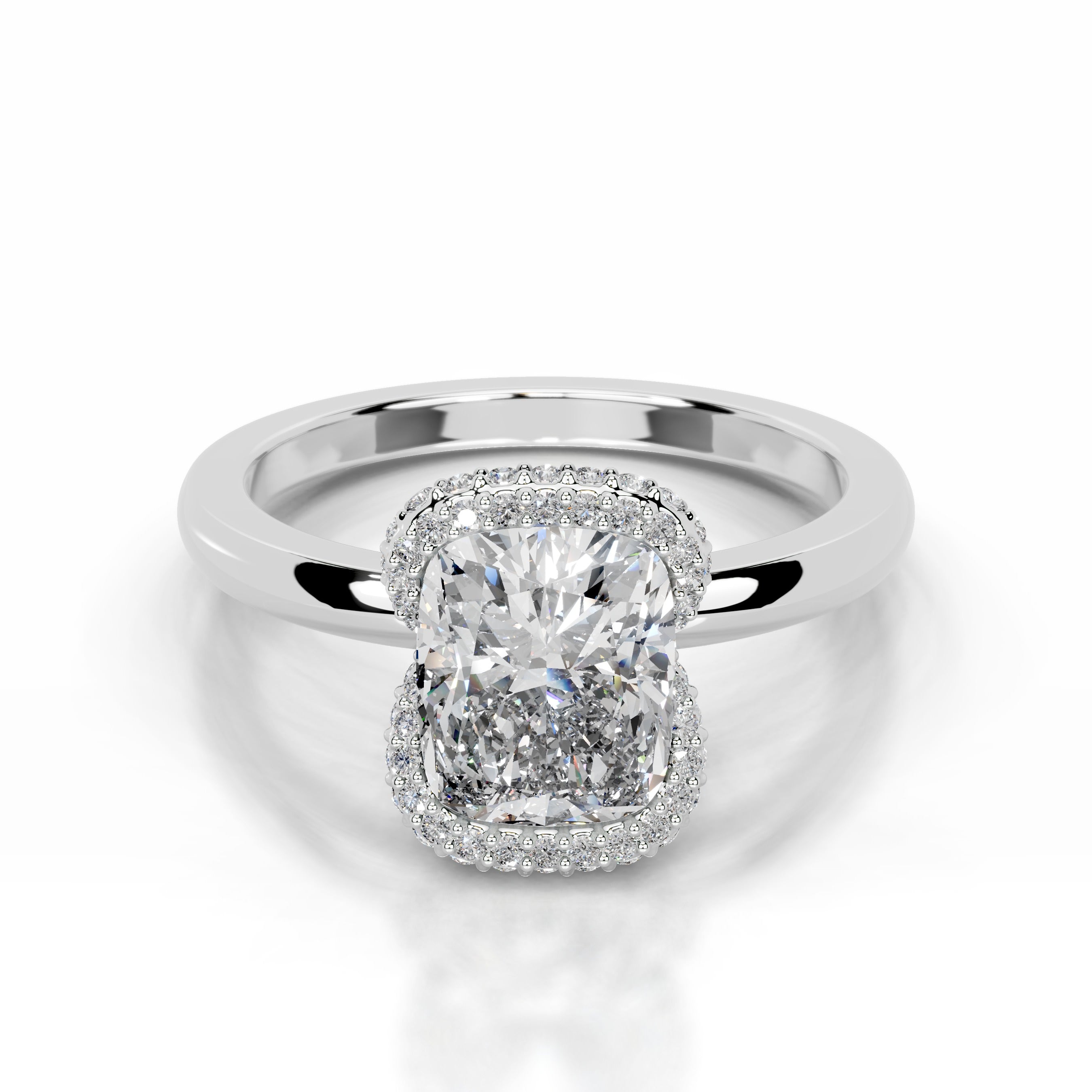 Bowie Lab Grown Diamond Ring - 14K White Gold