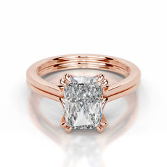 Calliope Lab Grown Diamond Ring - 14K Rose Gold