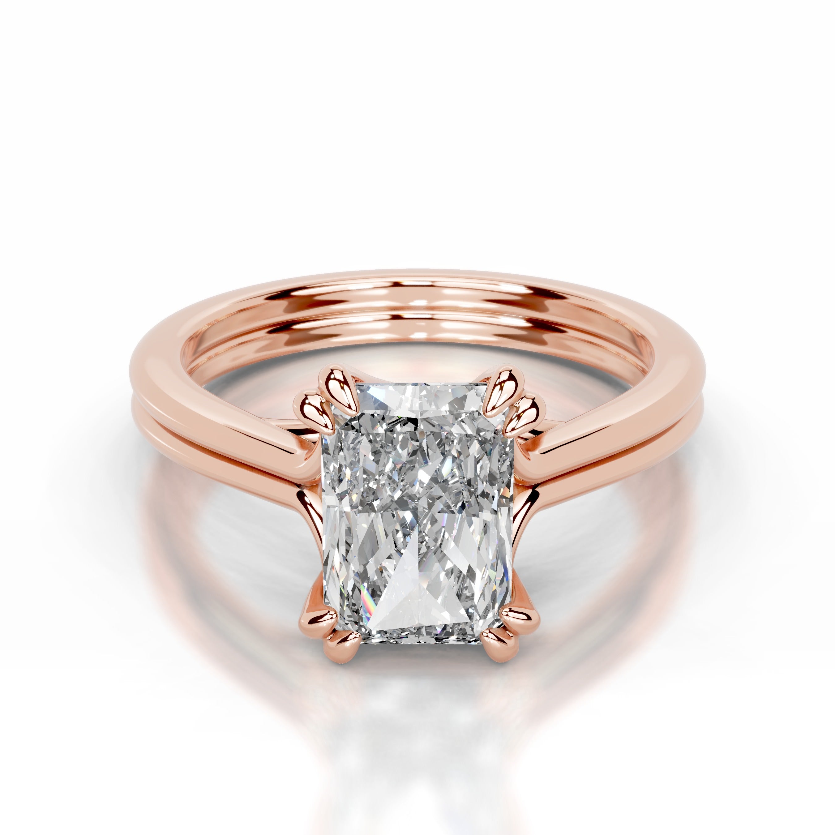 Calliope Lab Grown Diamond Ring - 14K Rose Gold