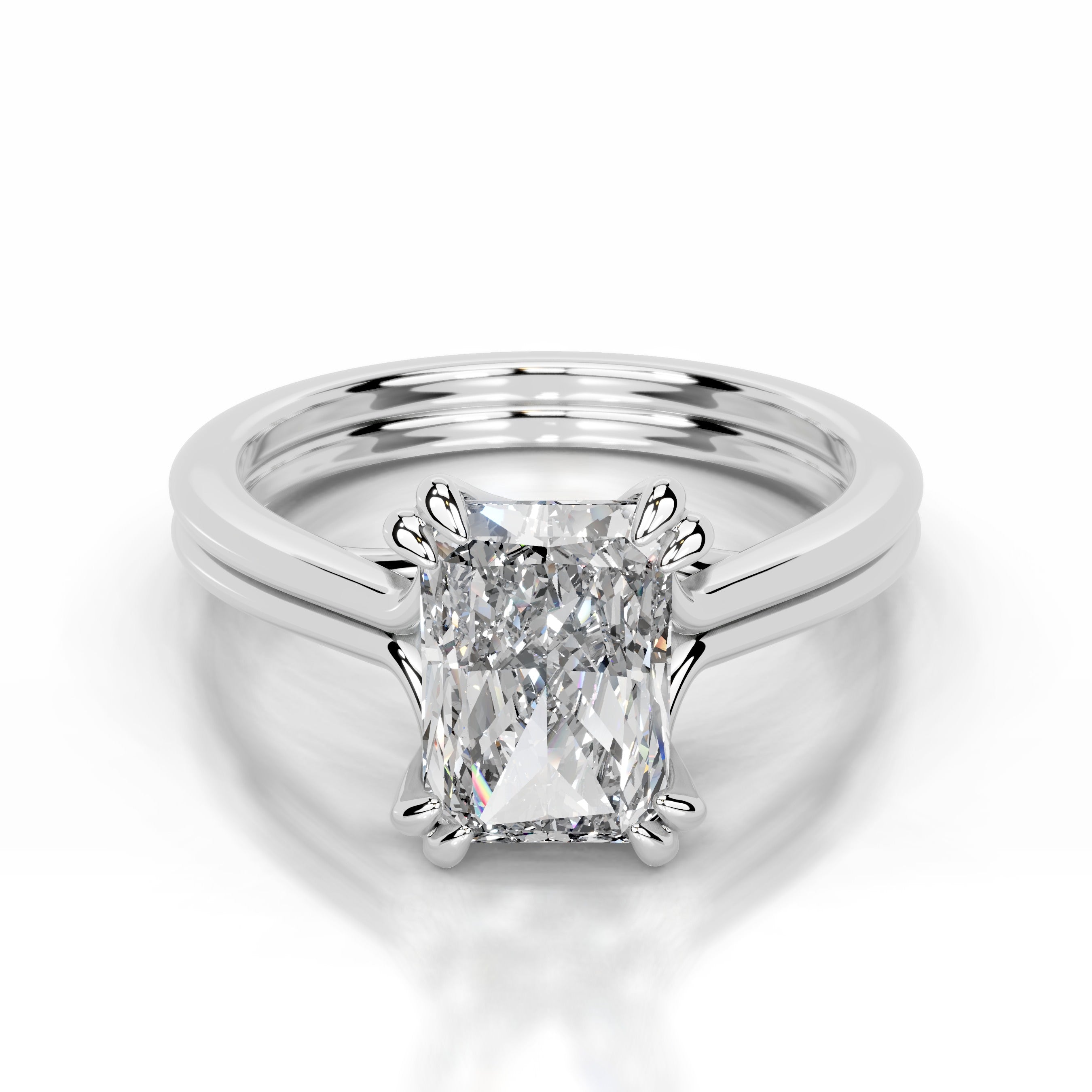 Calliope Lab Grown Diamond Ring - 14K White Gold