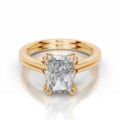 Calliope Lab Grown Diamond Ring - 18K Yellow Gold