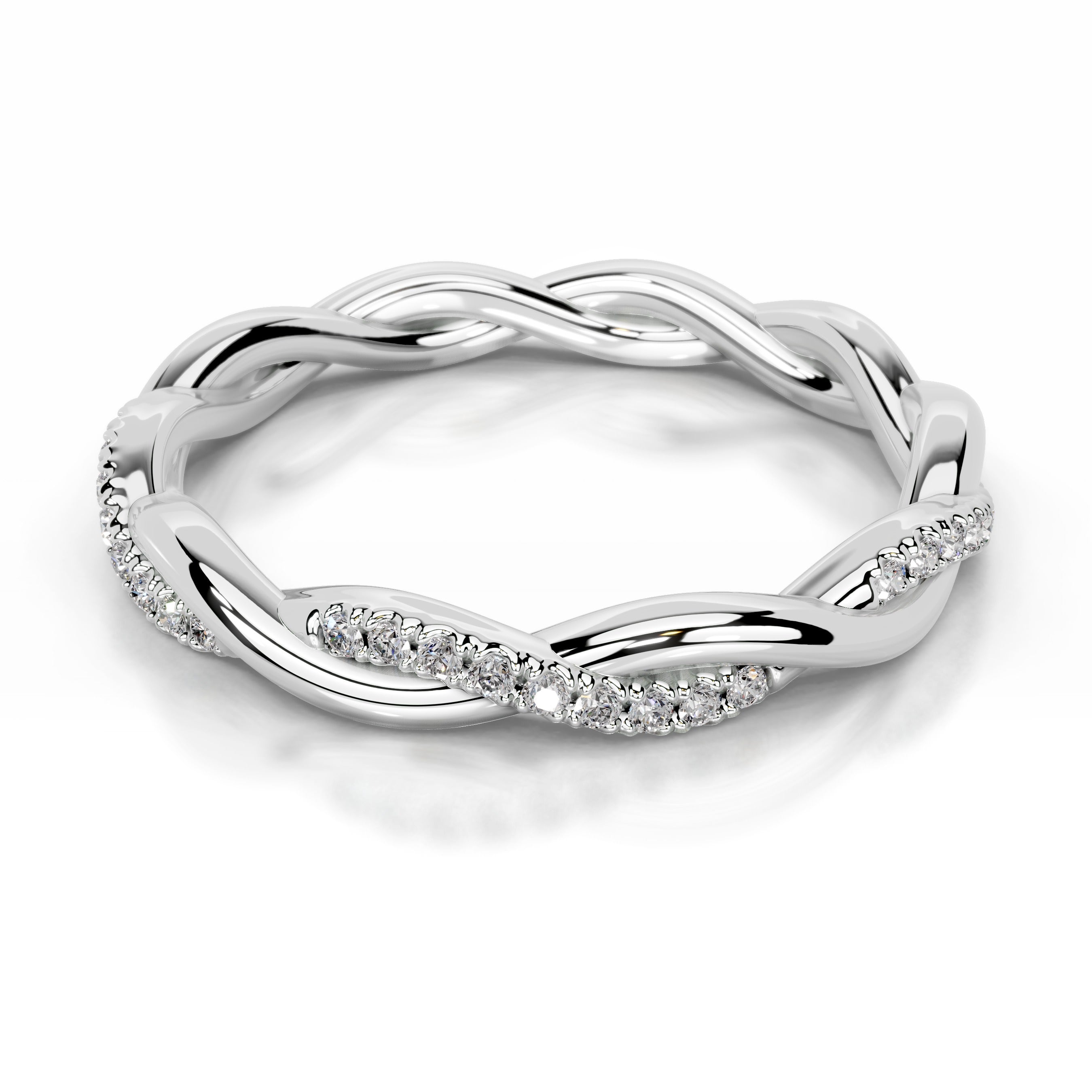 Tsumugi Lab Grown Diamond Wedding band - Platinum