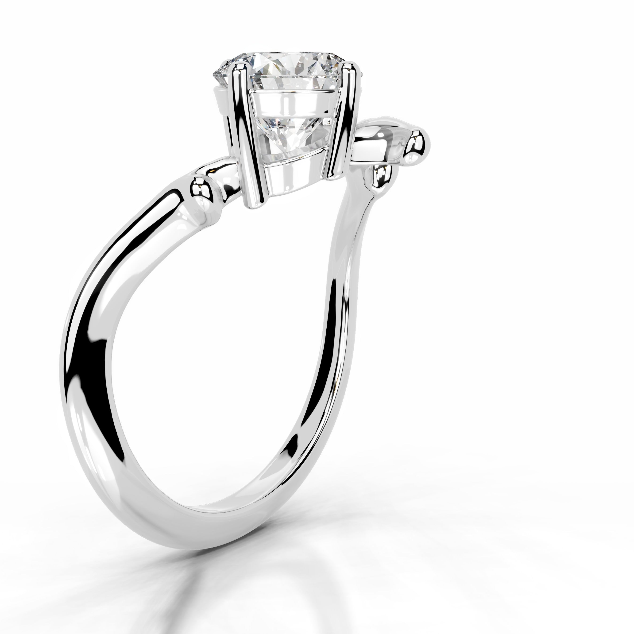 Evergreen Grace Lab Grown Diamond Ring - 14K White Gold