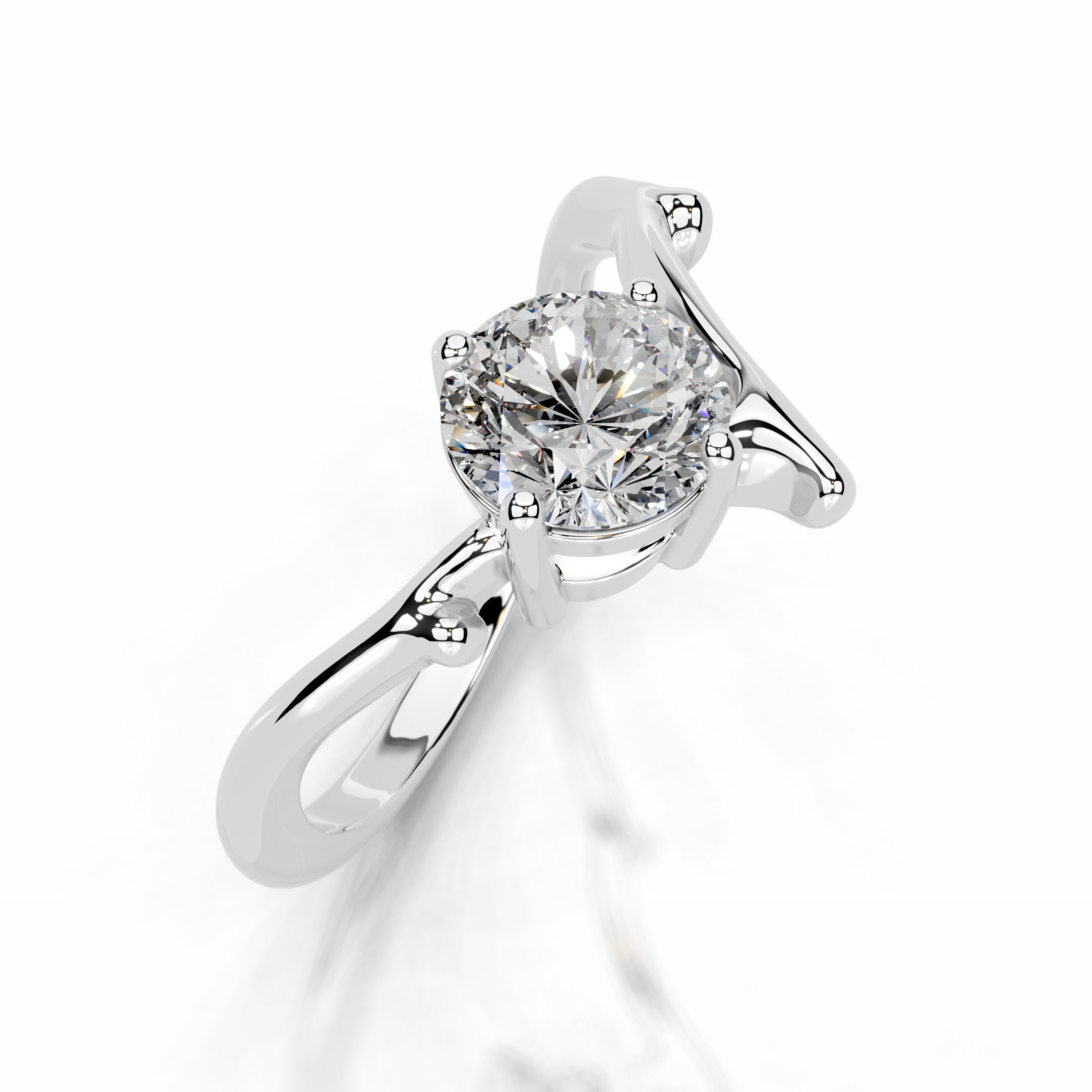 Evergreen Grace Lab Grown Diamond Ring - Platinum