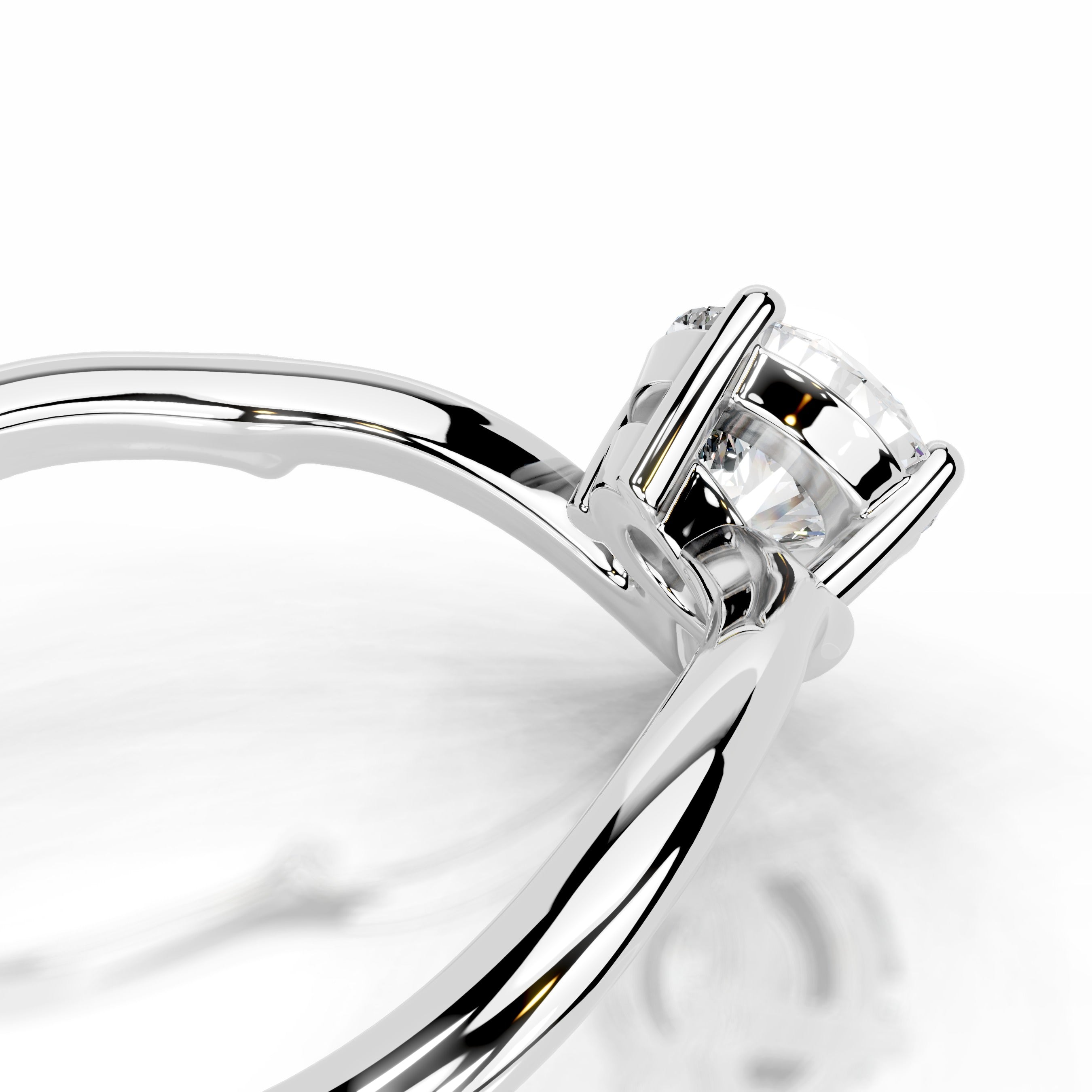 Evergreen Grace Lab Grown Diamond Ring - 14K White Gold