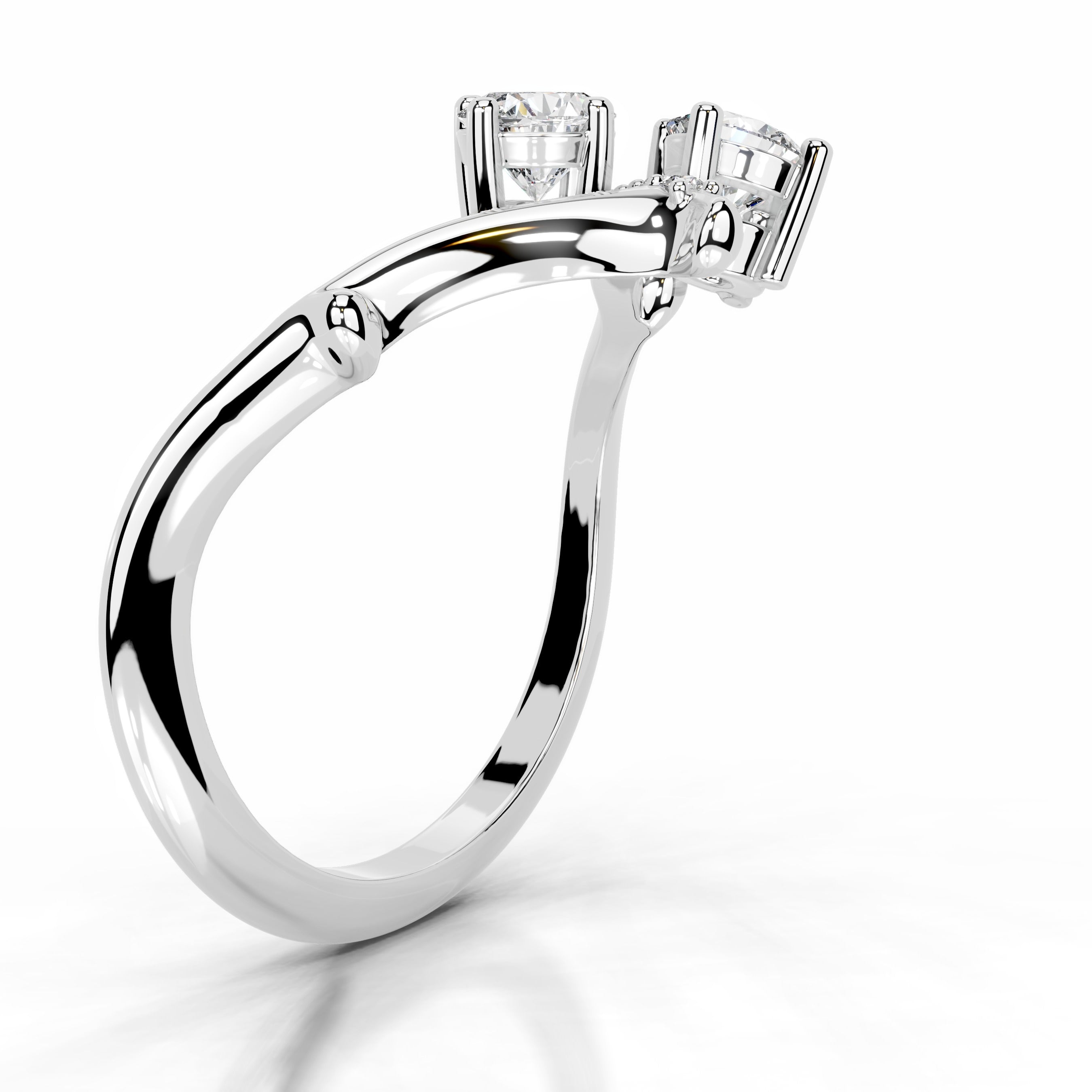 Blooming Eternity Lab Grown Diamond Ring - 14K White Gold