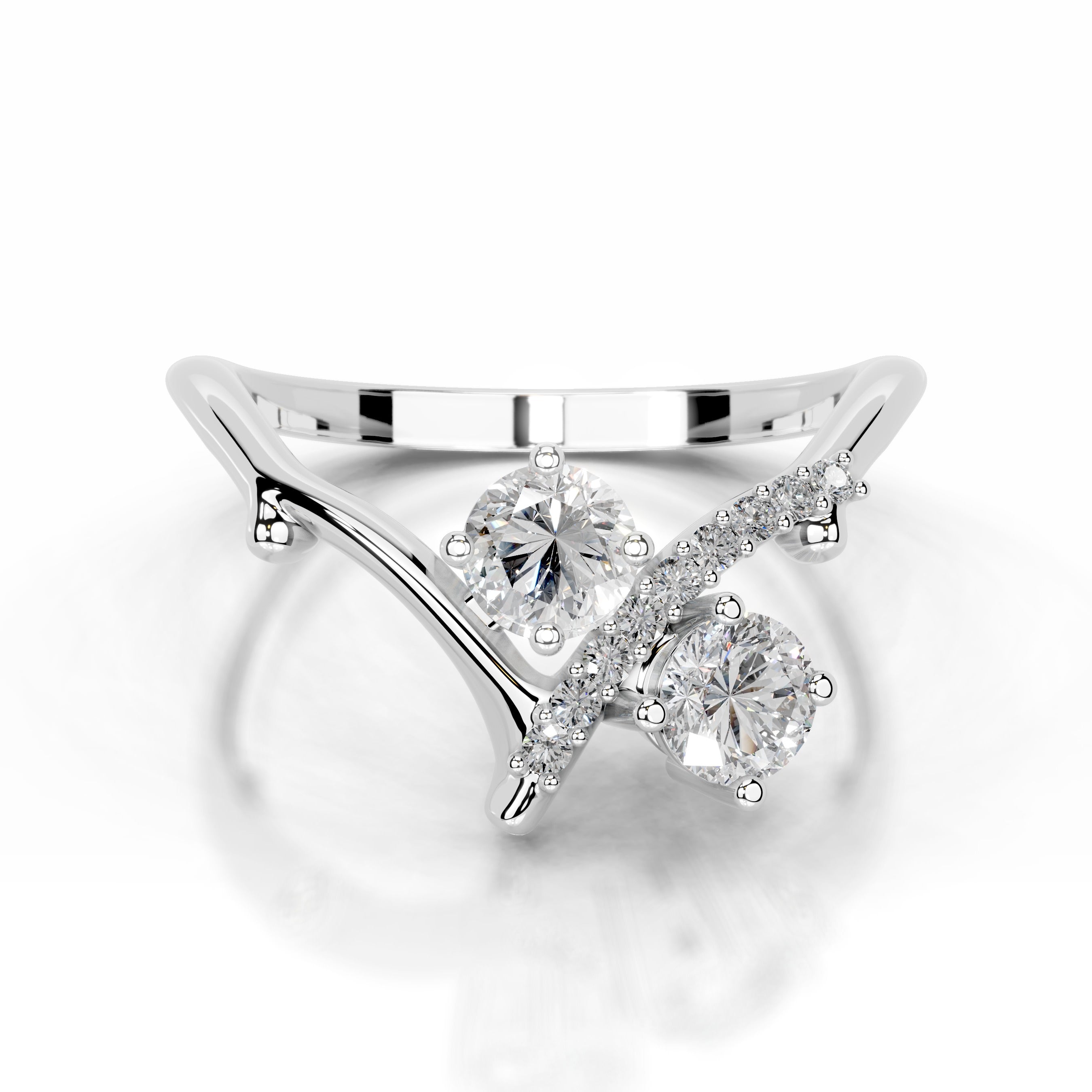 Blooming Eternity Lab Grown Diamond Ring - Platinum