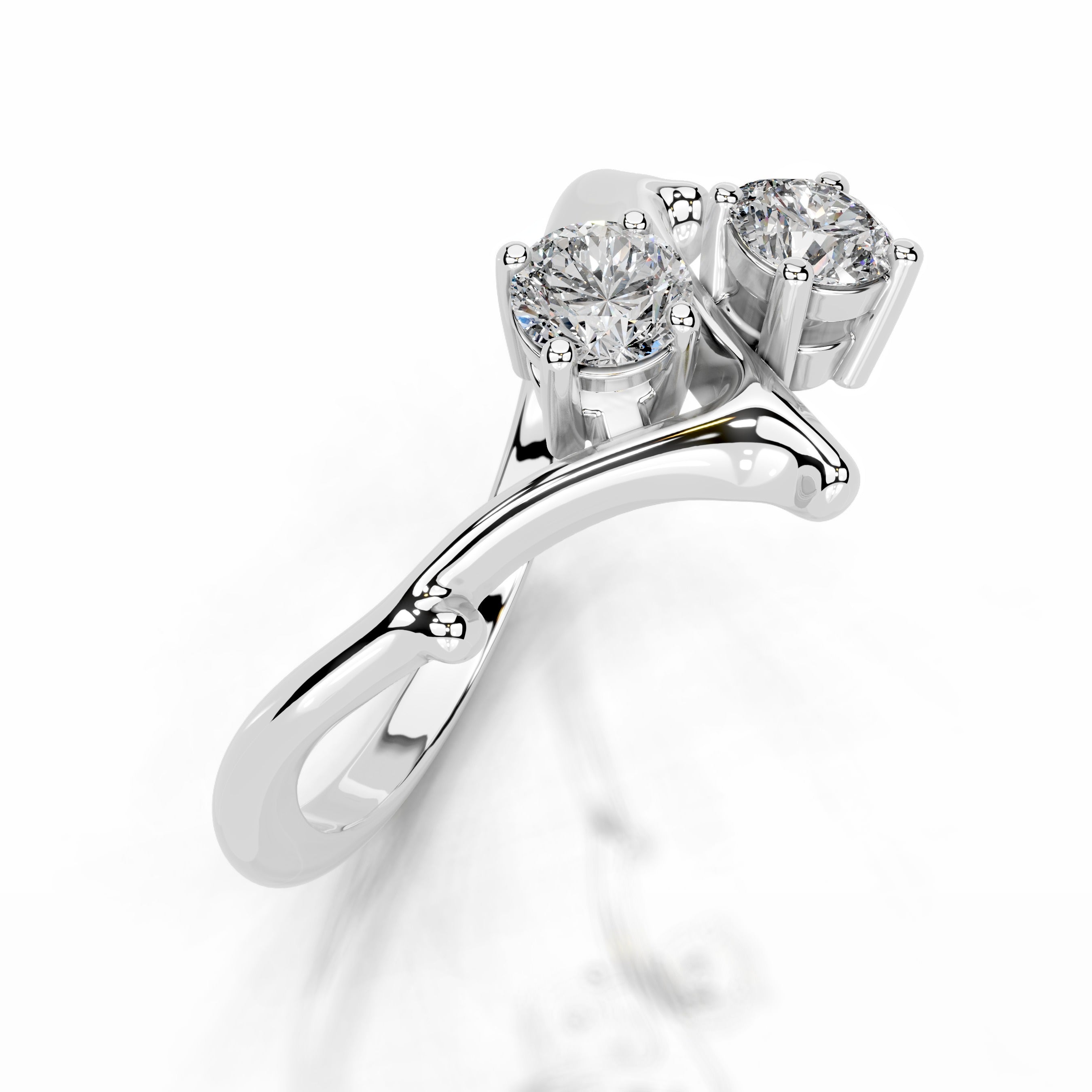 Botanical Brilliance Lab Grown Diamond Ring - Platinum