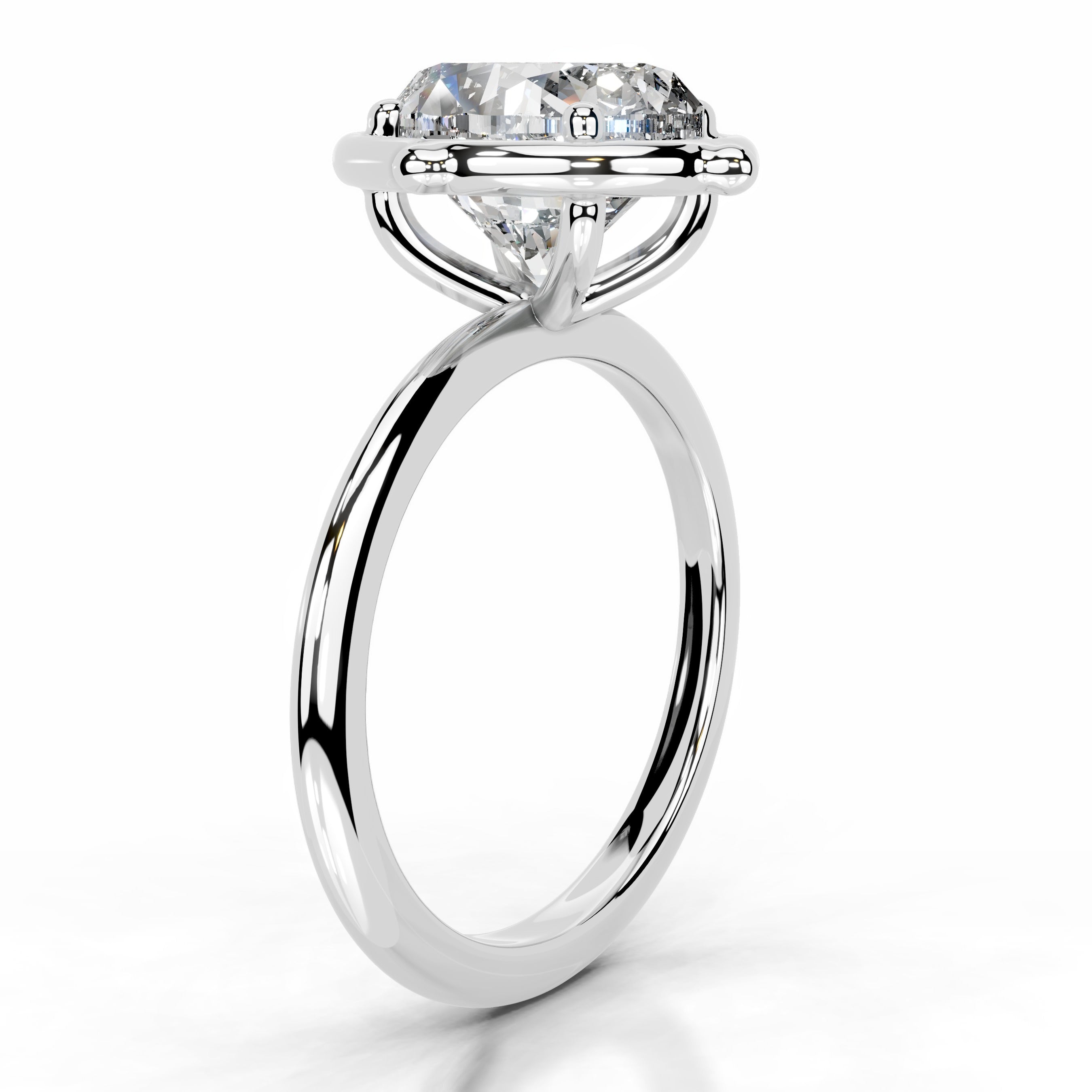 Rooted in Love Lab Grown Diamond Ring - 14K White Gold