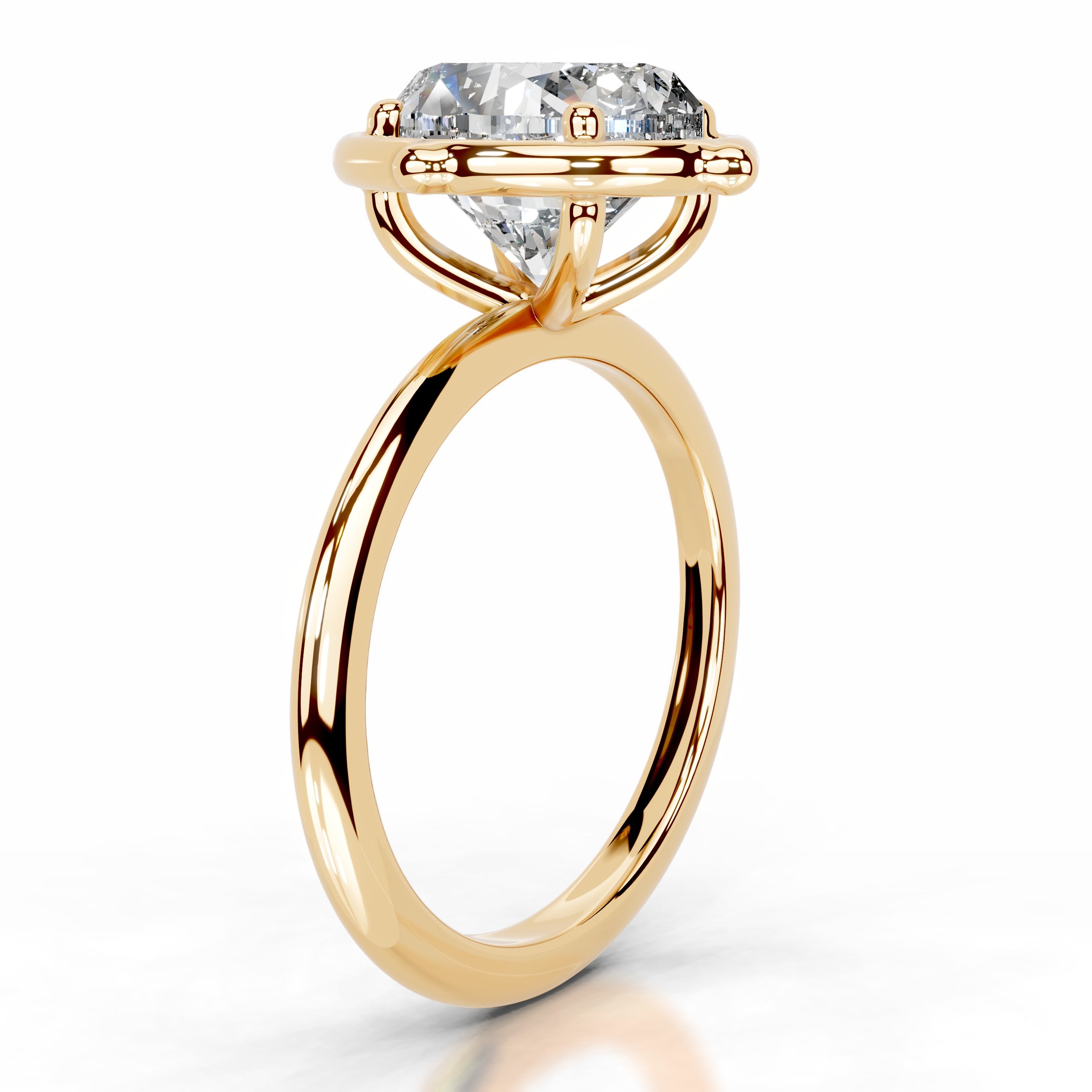 Rooted in Love Lab Grown Diamond Ring - 18K Yellow Gold