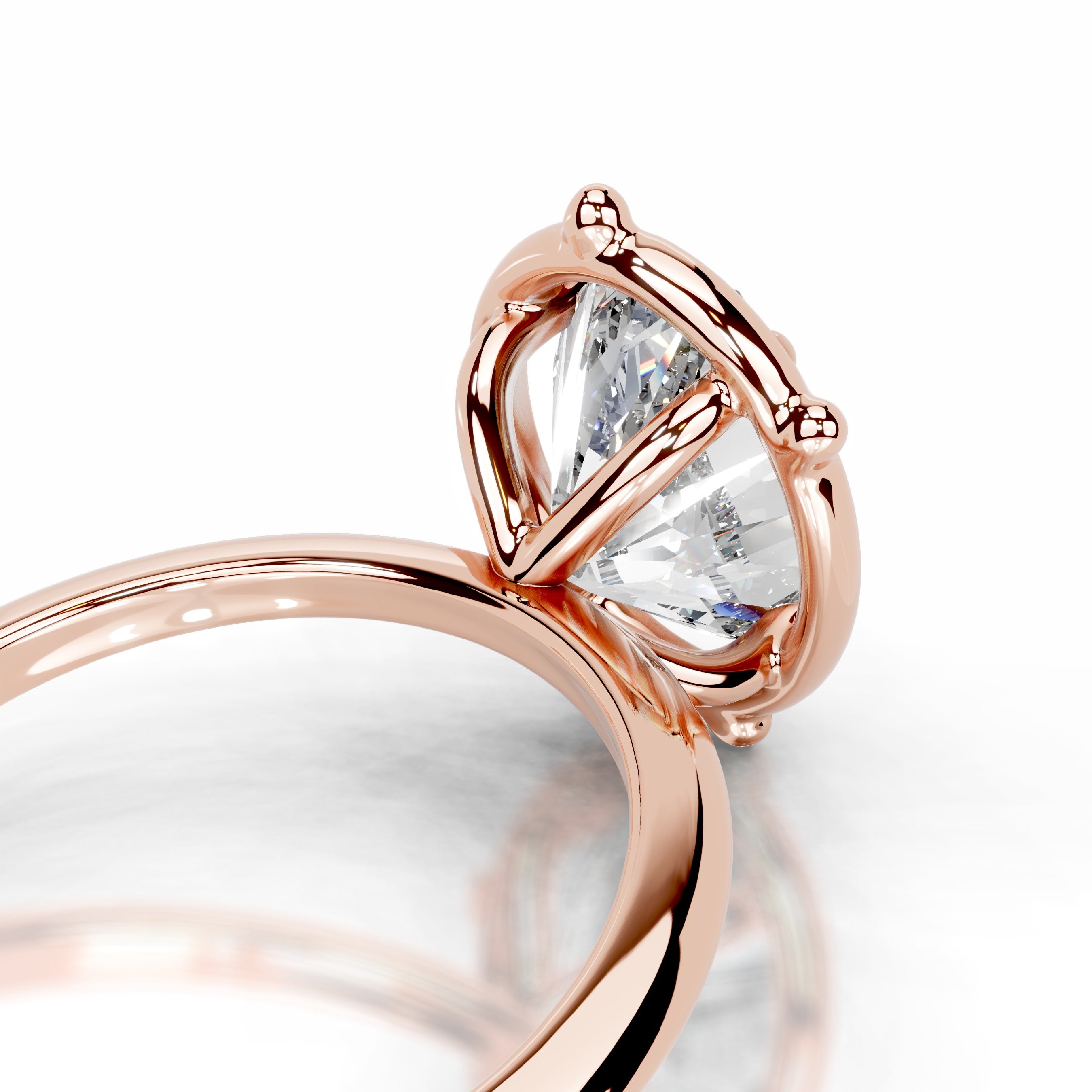 Rooted in Love Lab Grown Diamond Ring - 14K Rose Gold