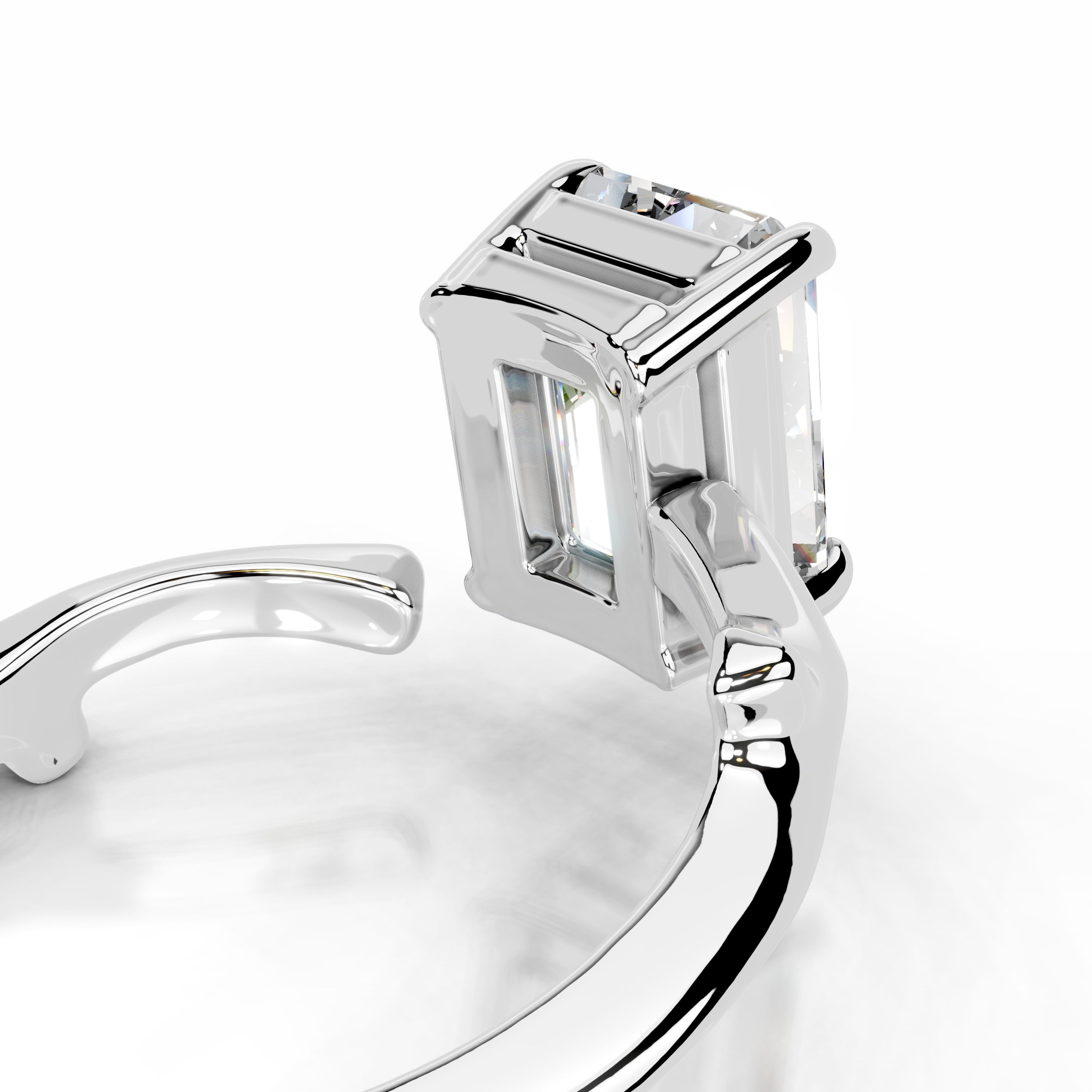 Branching Elegance Lab Grown Diamond Ring - Platinum (RTS)