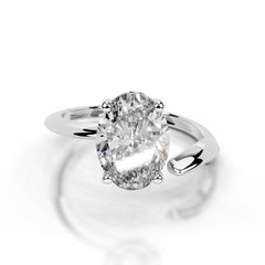 Diamond Delicacy Lab Grown Diamond Ring - 14K White Gold
