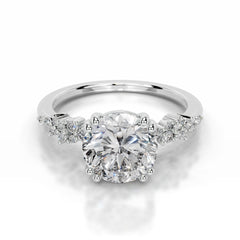 Emaline Lab Grown Diamond Ring - Platinum