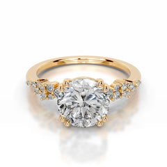 Emaline Lab Grown Diamond Ring - 18K Yellow Gold