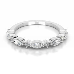 Vienna Lab Grown Diamond Wedding band - Platinum