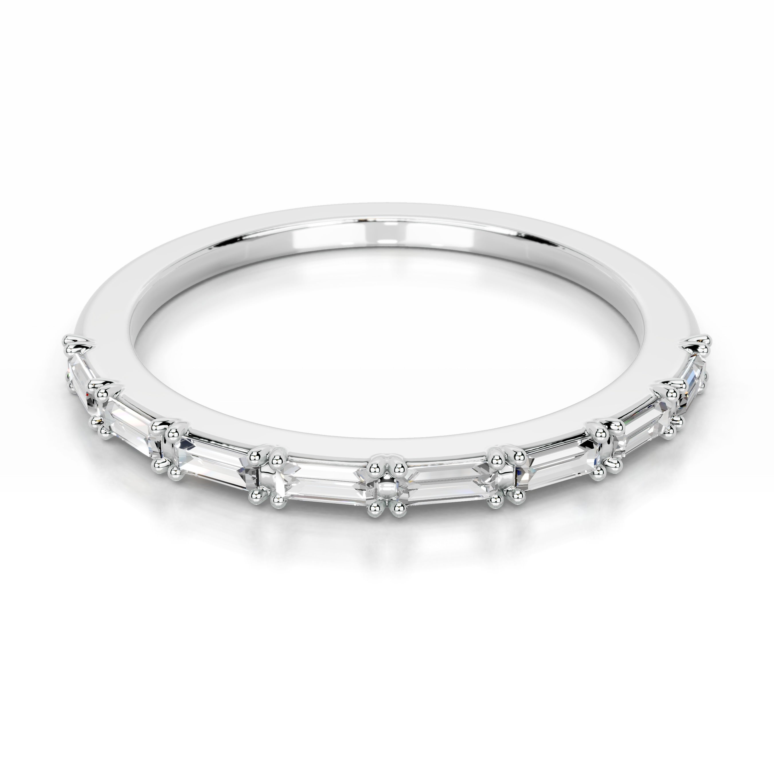 Irie Lab Grown Diamond Wedding band - 14K White Gold