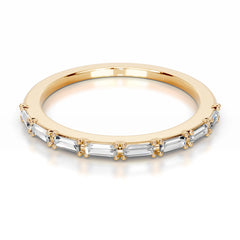 Irie Lab Grown Diamond Wedding band - 18K Yellow Gold