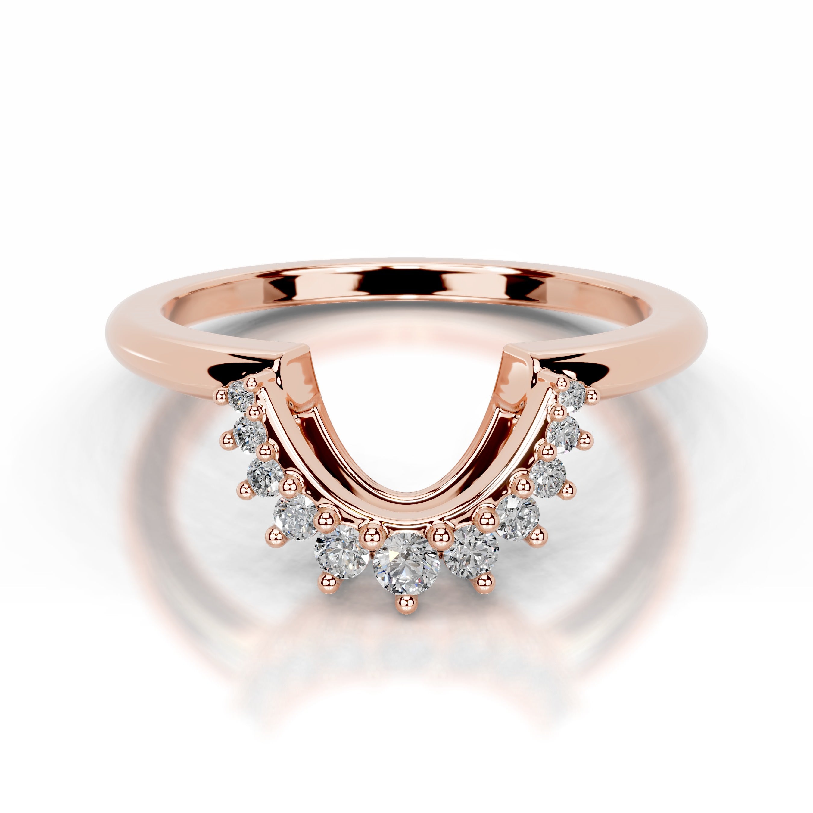 Tobi Lab Grown Diamond Wedding band - 14K Rose Gold