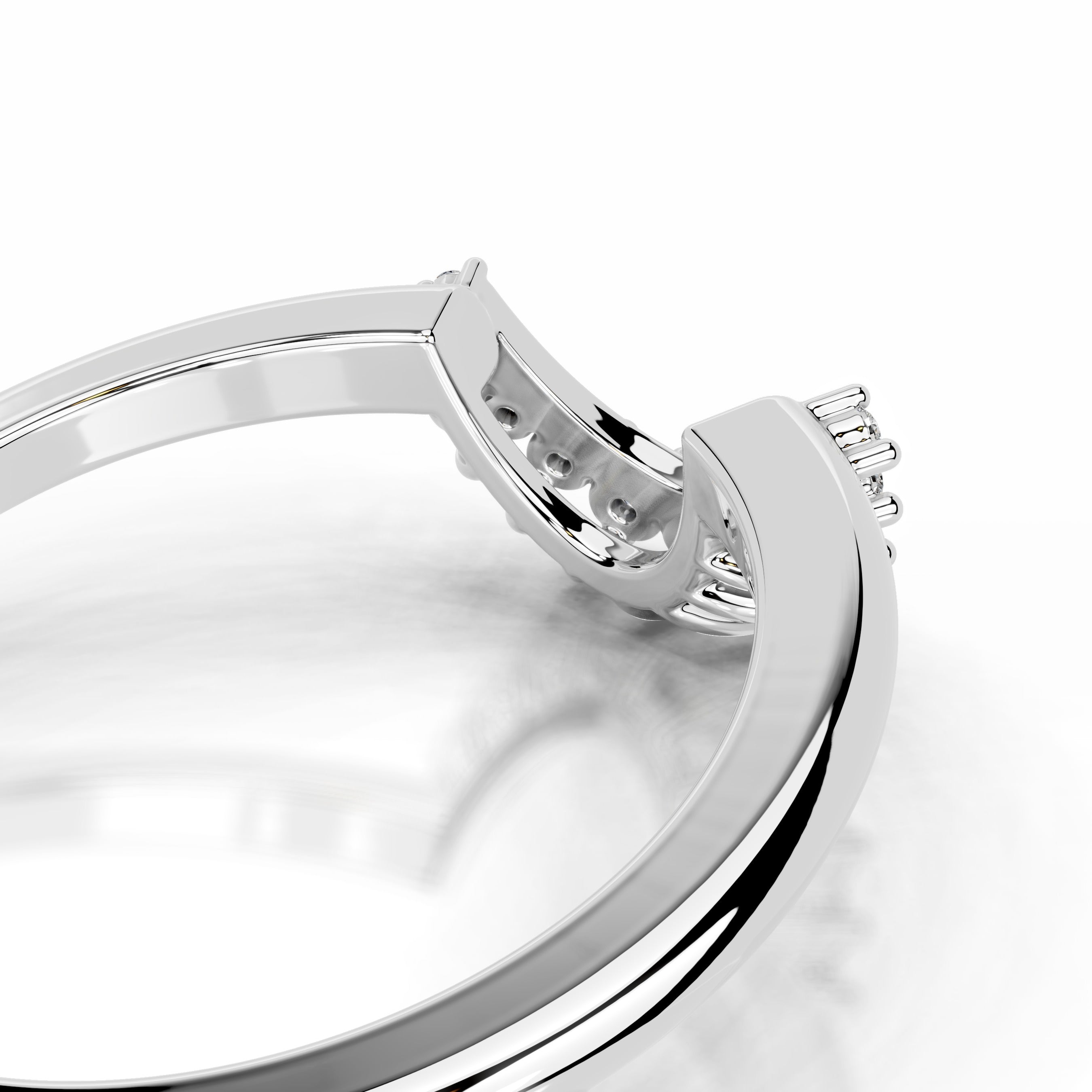 Tobi Lab Grown Diamond Wedding band - 18K White Gold