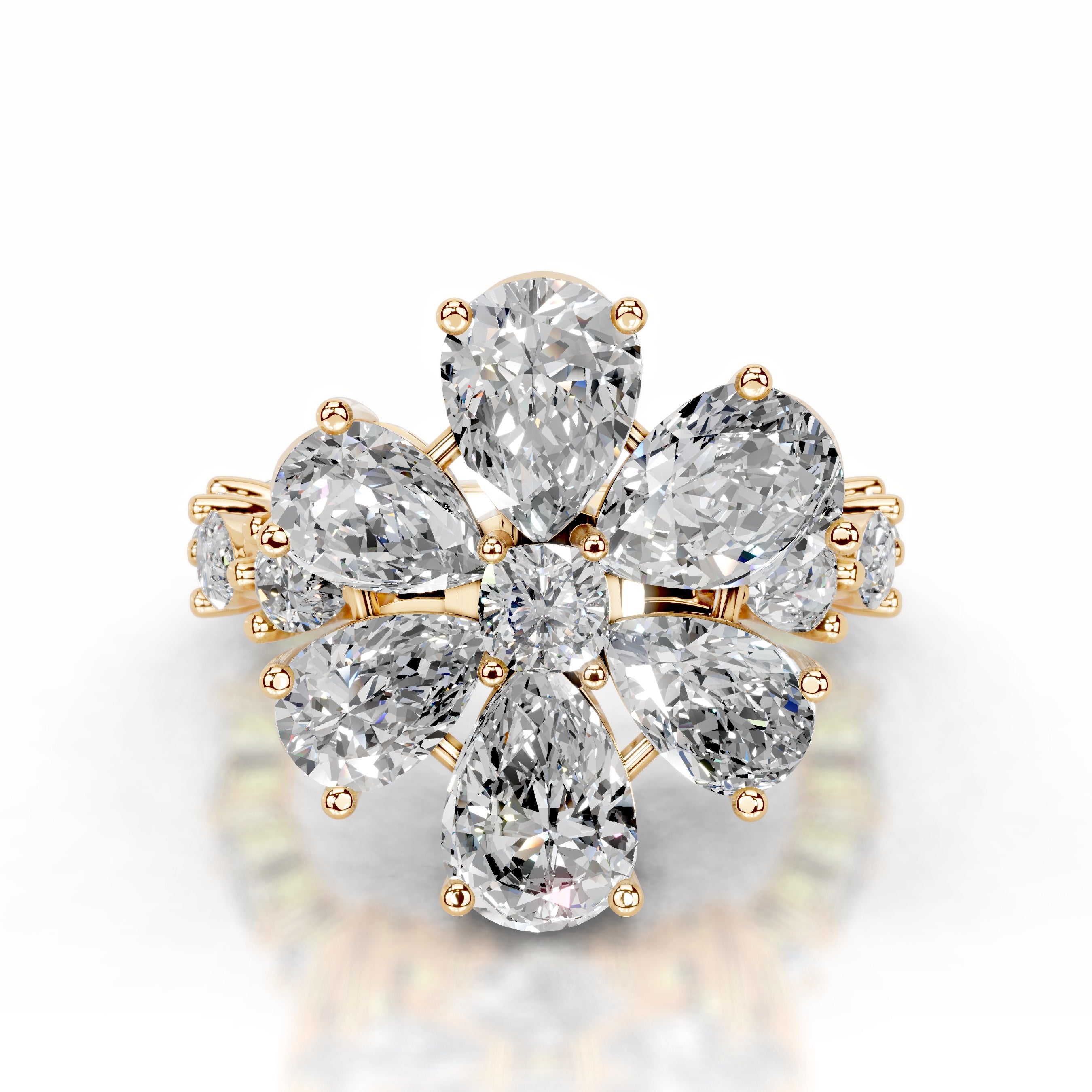 Nova Lab Grown Diamond Ring - 18K Yellow Gold