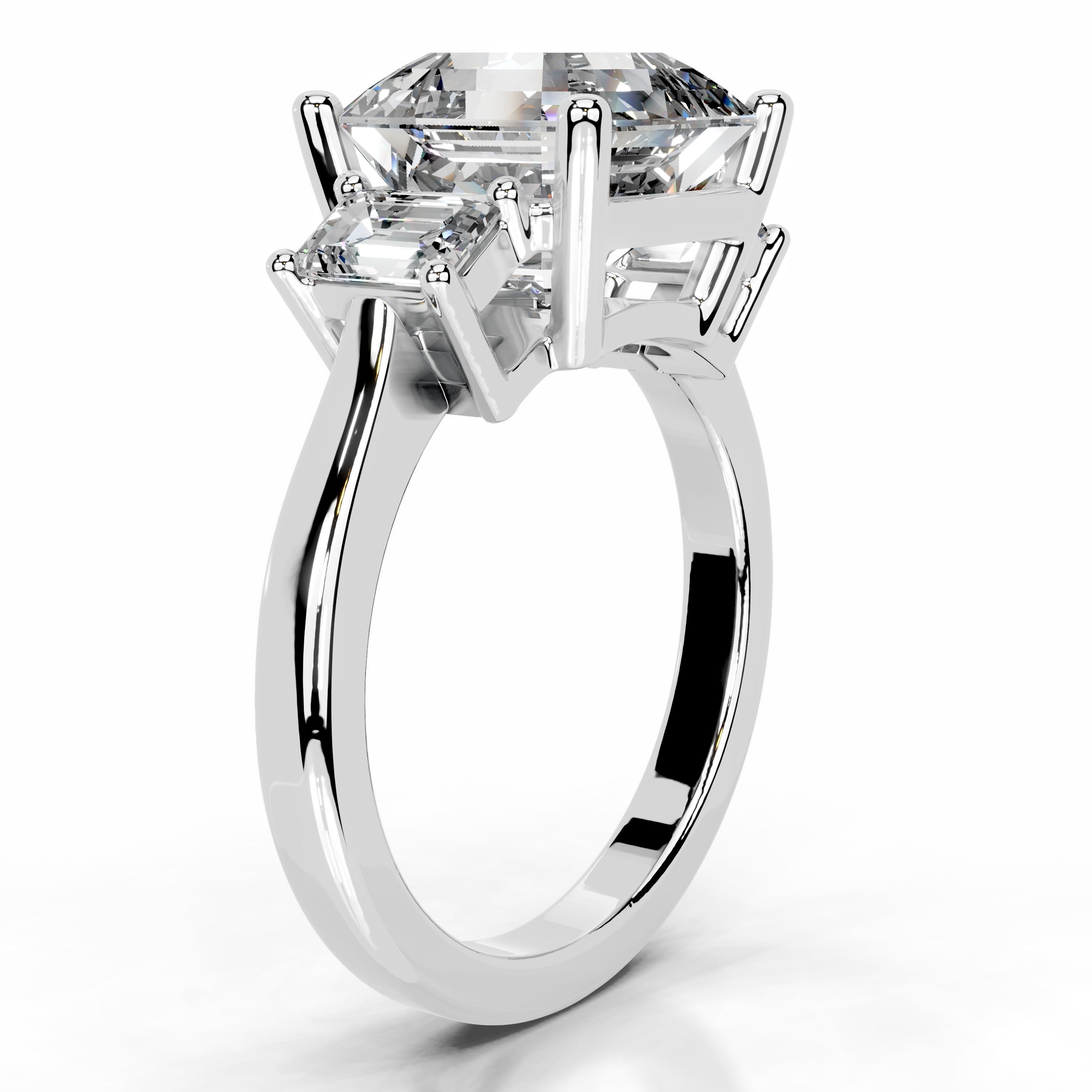 Gyeong Lab Grown Diamond Ring - 14K White Gold (RTS)