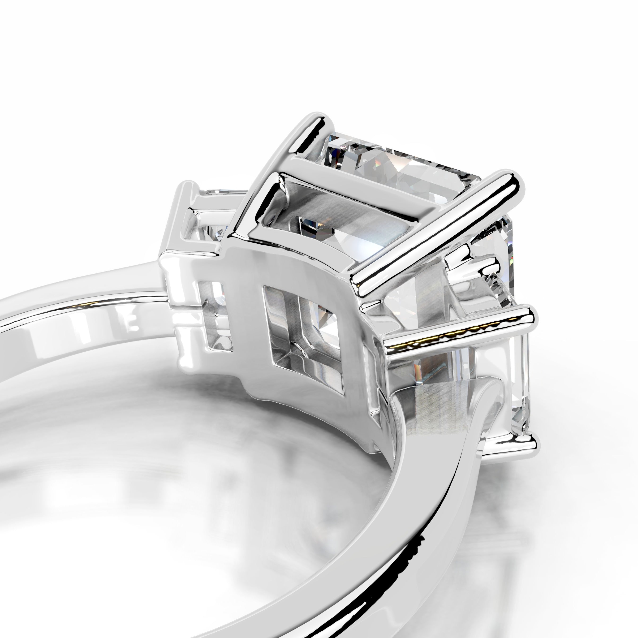 Gyeong Lab Grown Diamond Ring - 14K White Gold (RTS)