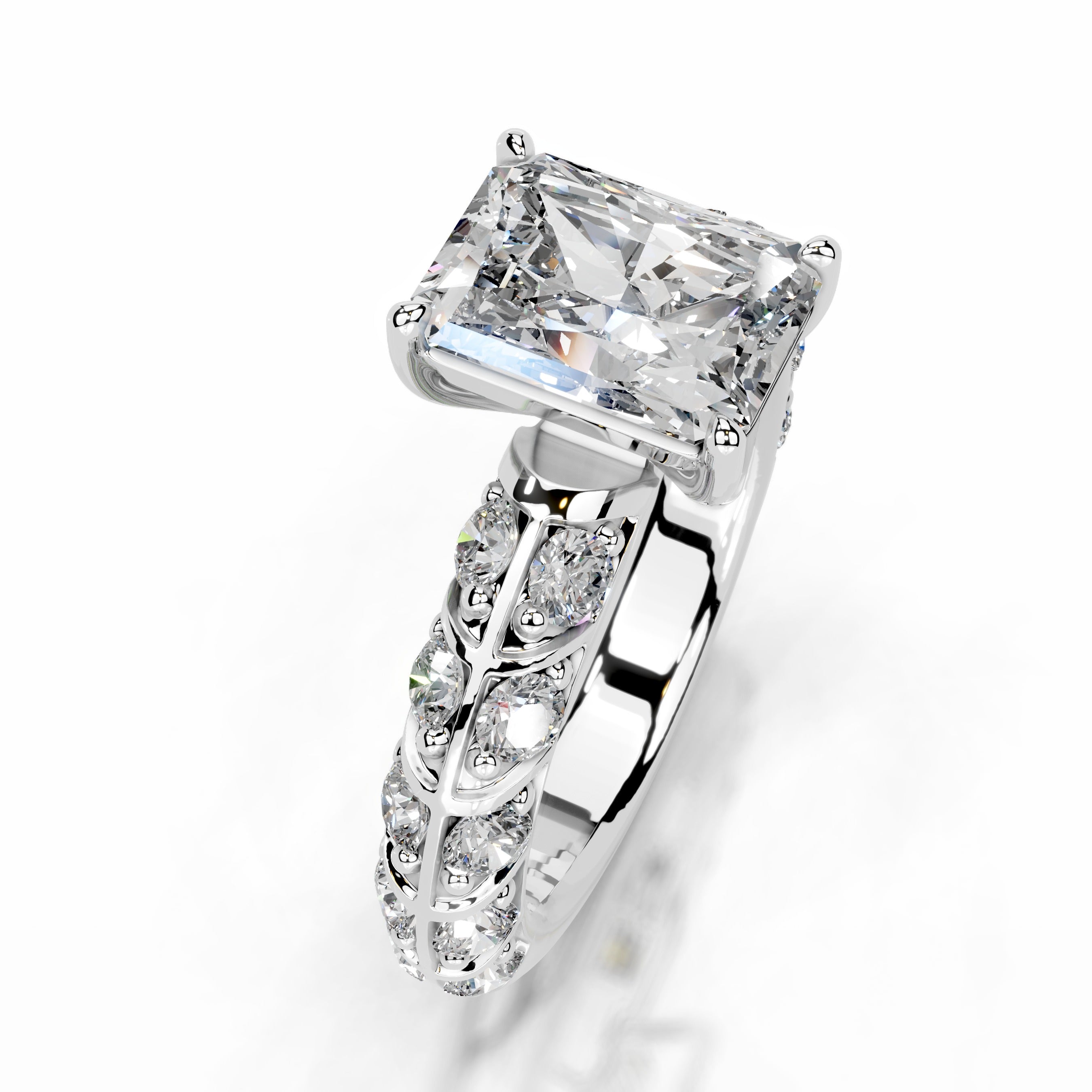 Iseul Lab Grown Diamond Ring - 14K White Gold (RTS)