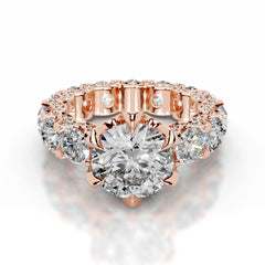 Woong Lab Grown Diamond Ring - 14K Rose Gold
