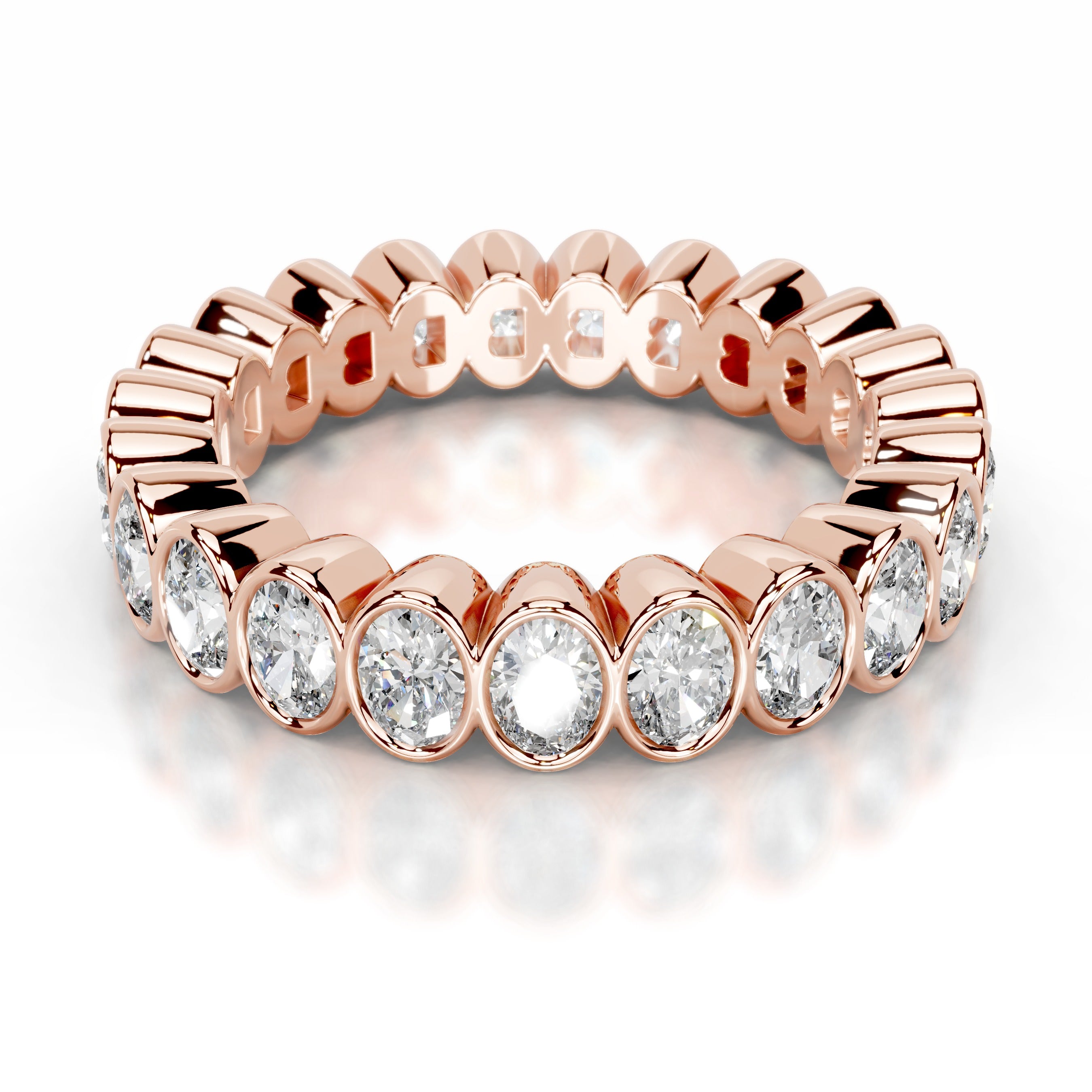Sook Lab Grown Diamond Wedding band - 14K Rose Gold