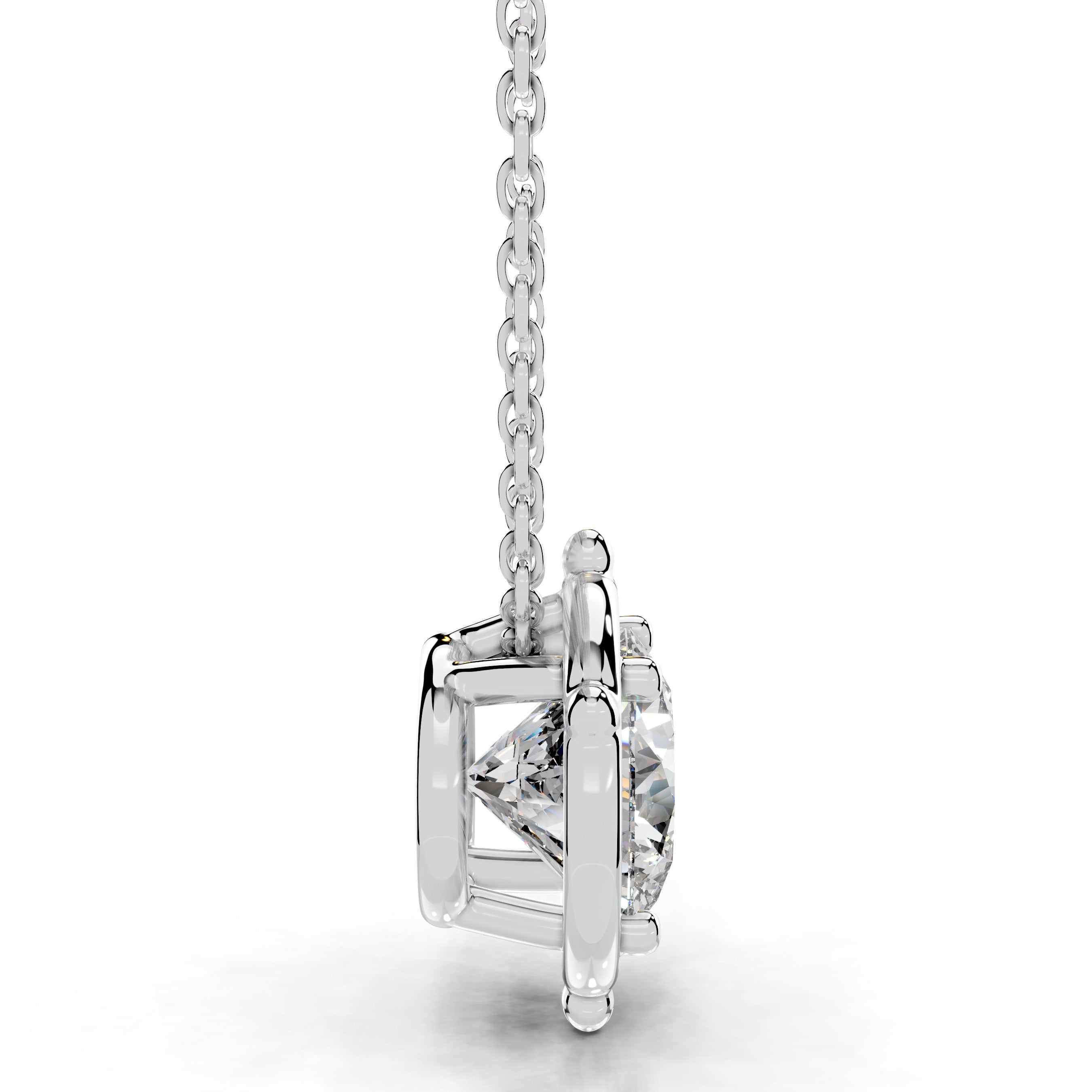 Rooted in Love Lab Grown Diamond Necklace - 14K White Gold