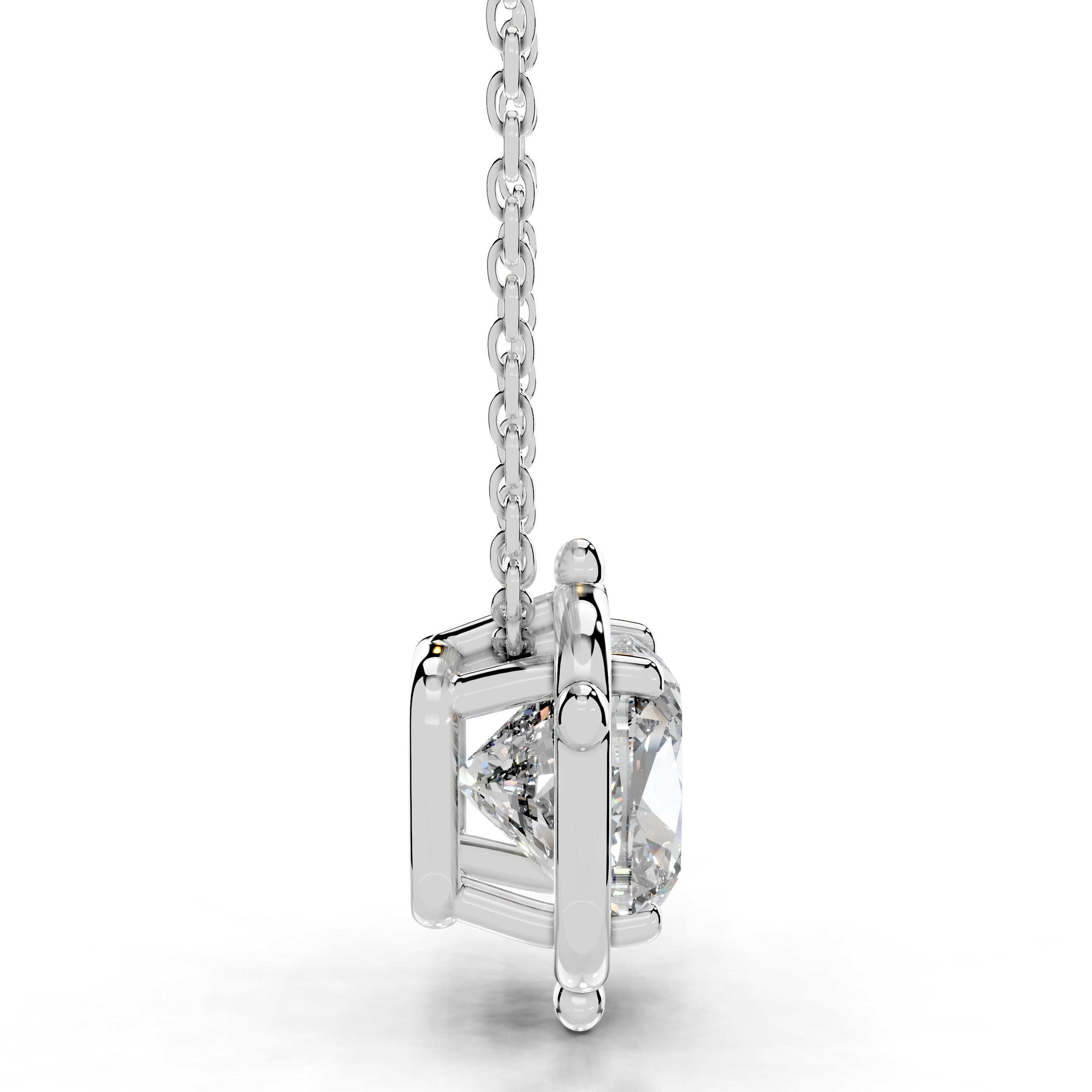 Rooted in Love Lab Grown Diamond Necklace - 14K White Gold