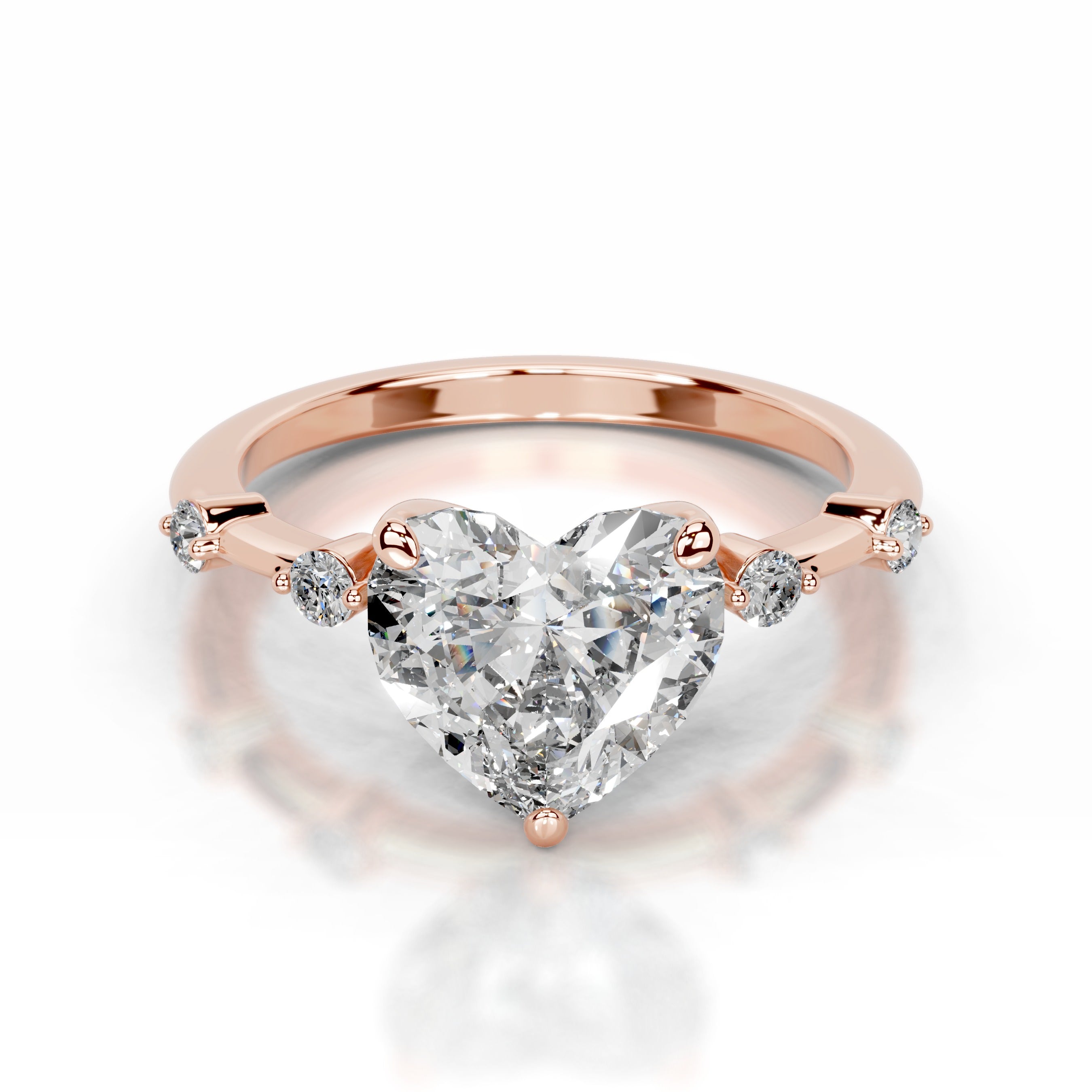 Ninnette Lab Grown Diamond Ring - 14K Rose Gold