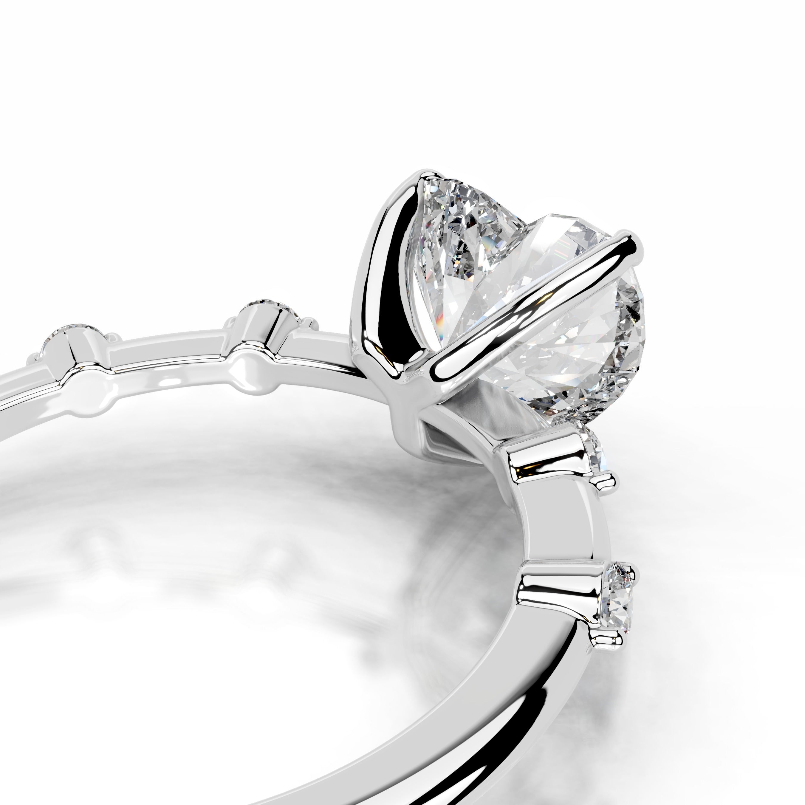 Ninnette Lab Grown Diamond Ring - Platinum