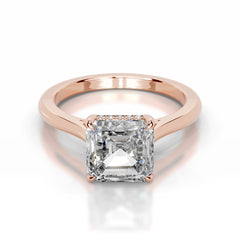 Hilda Lab Grown Diamond Ring - 14K Rose Gold
