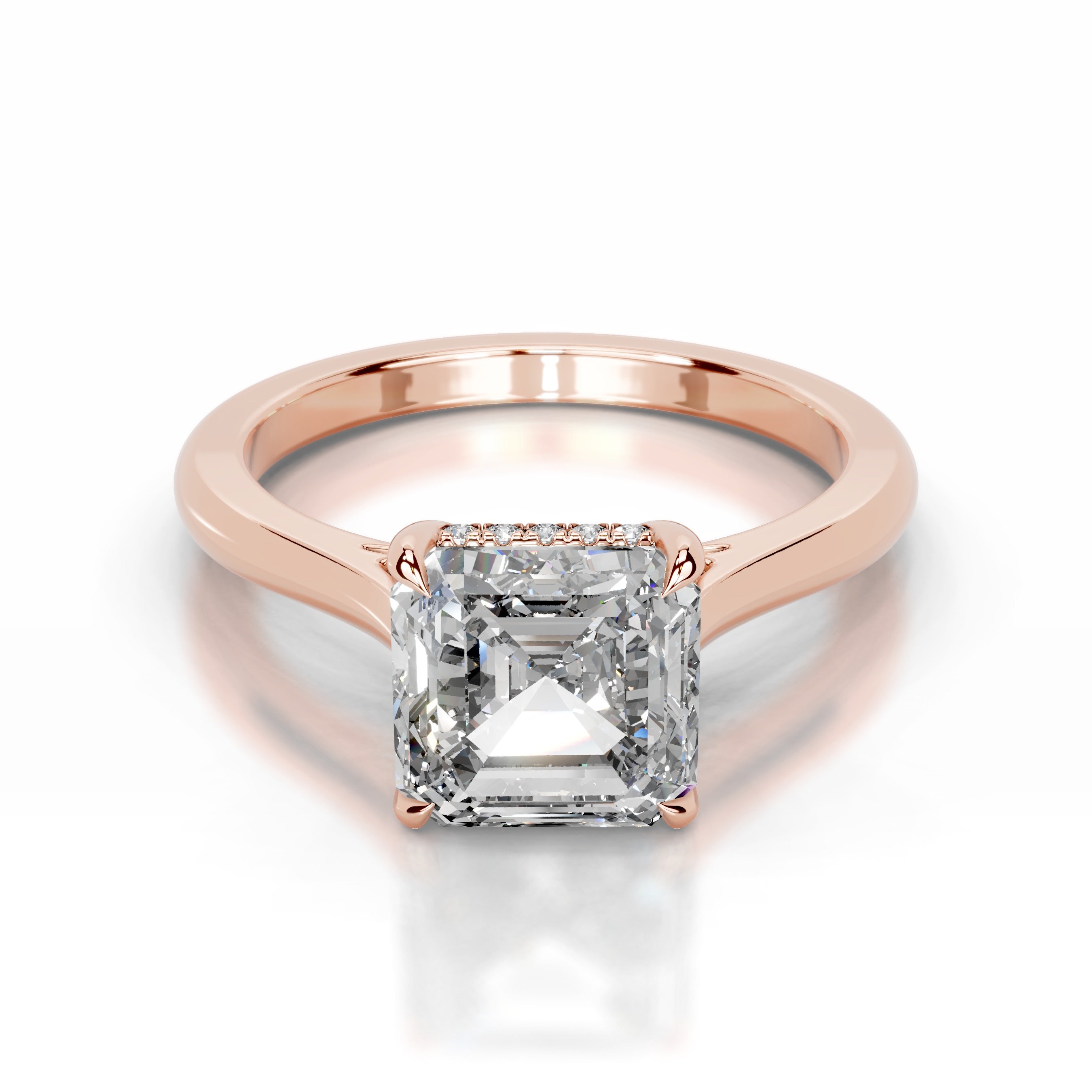 Hilda Lab Grown Diamond Ring - 14K Rose Gold