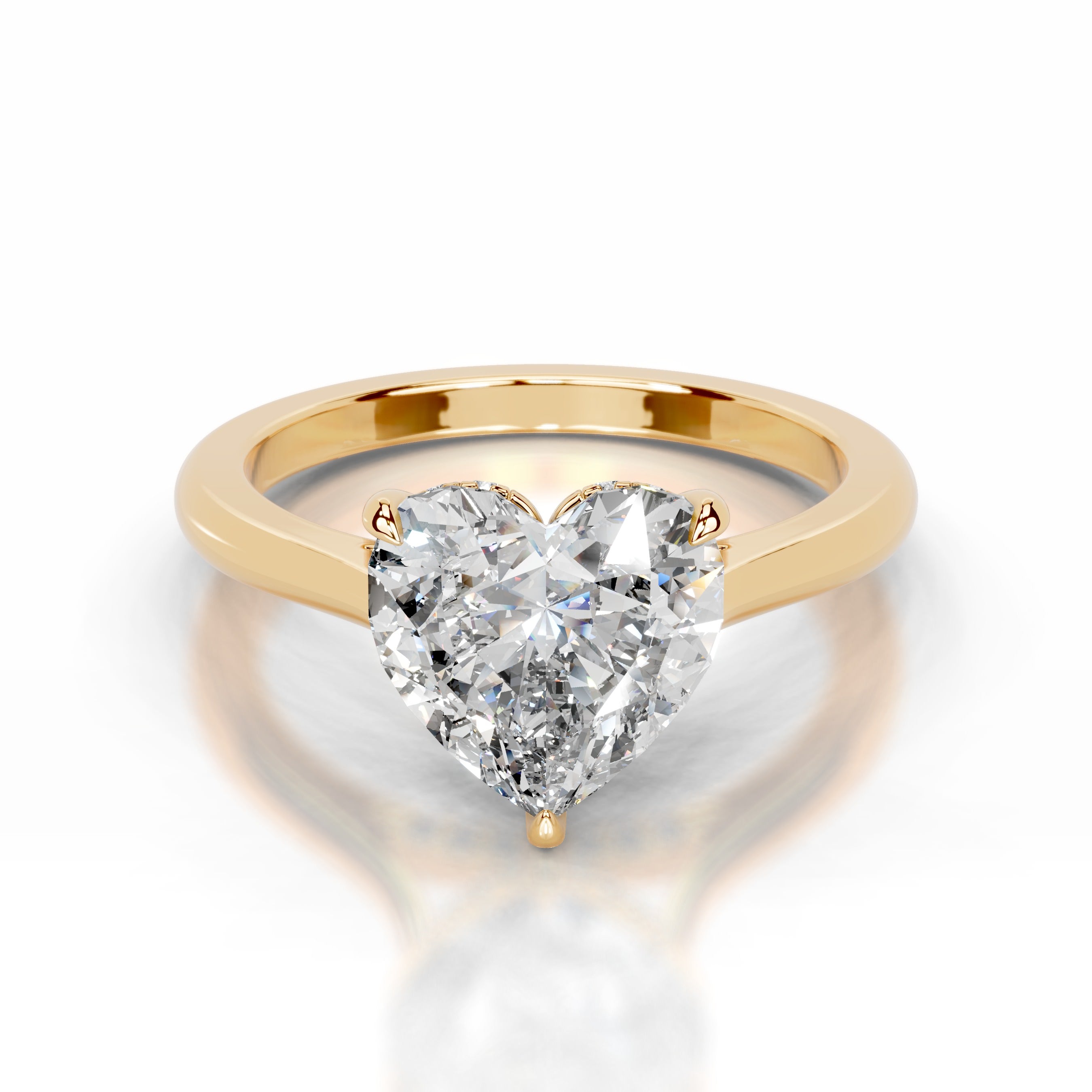 Anele Lab Grown Diamond Ring - 18K Yellow Gold