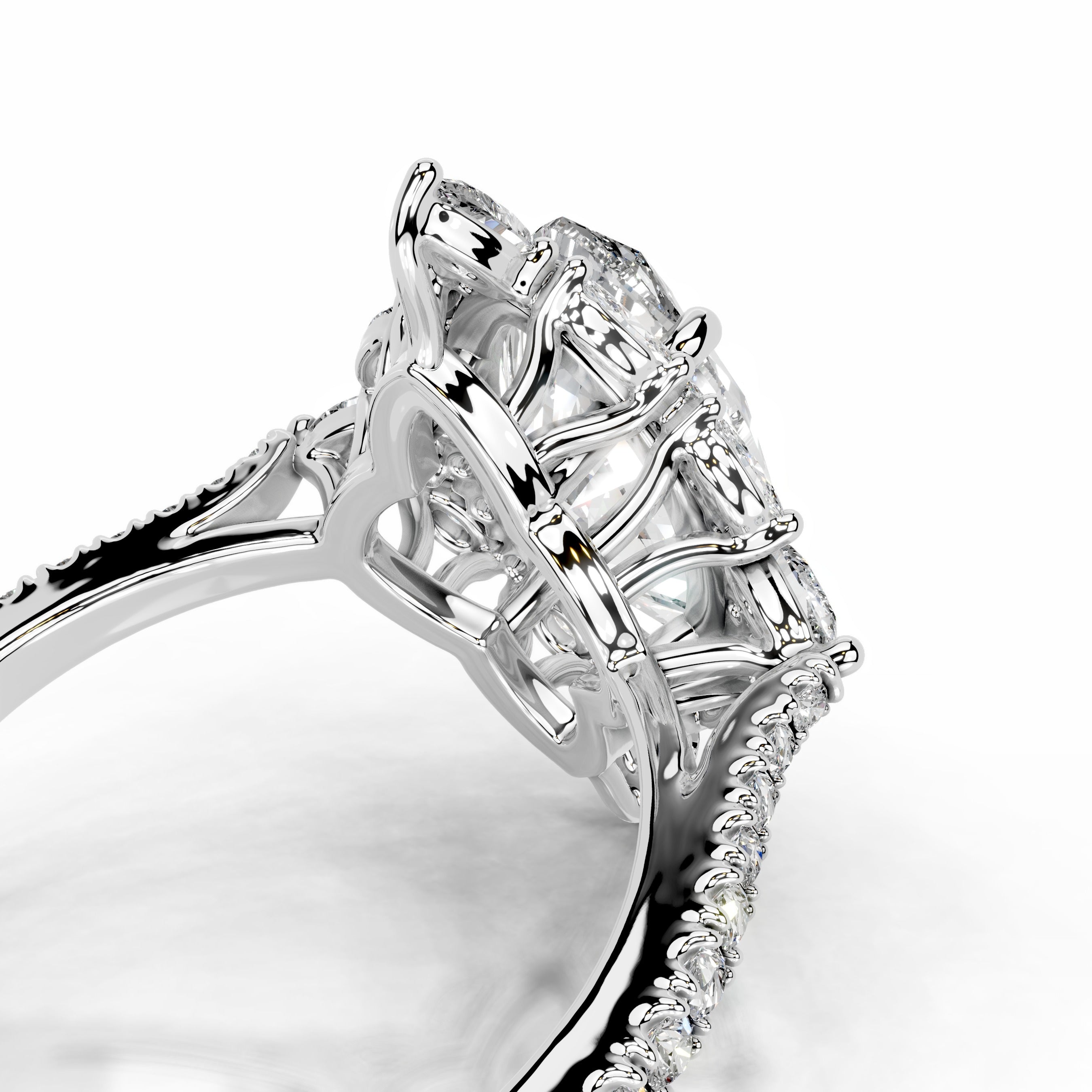 Fernanda Lab Grown Diamond Ring - 18K White Gold