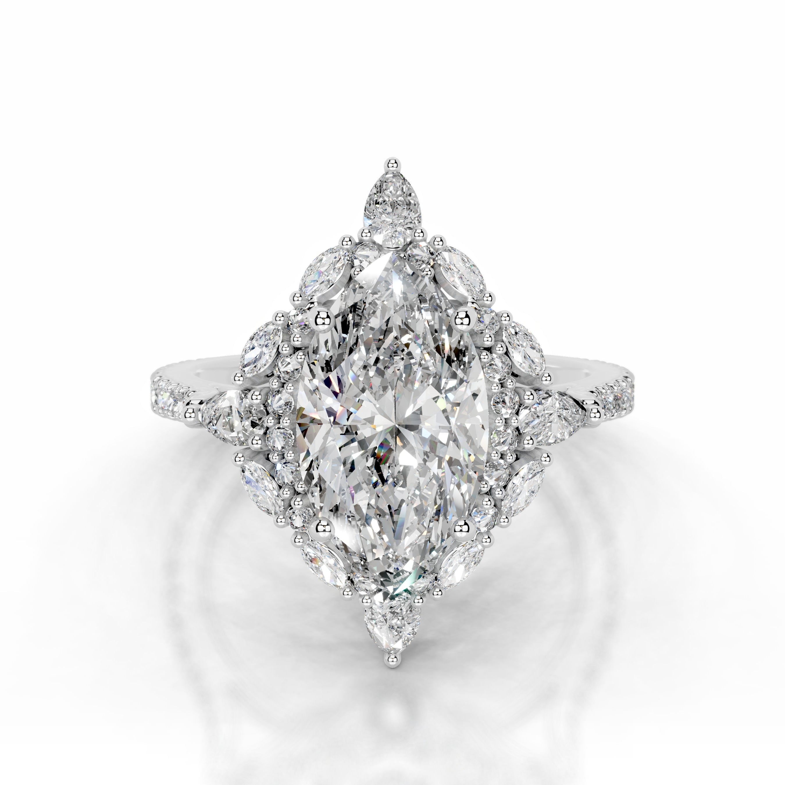 Fernanda Lab Grown Diamond Ring - Platinum