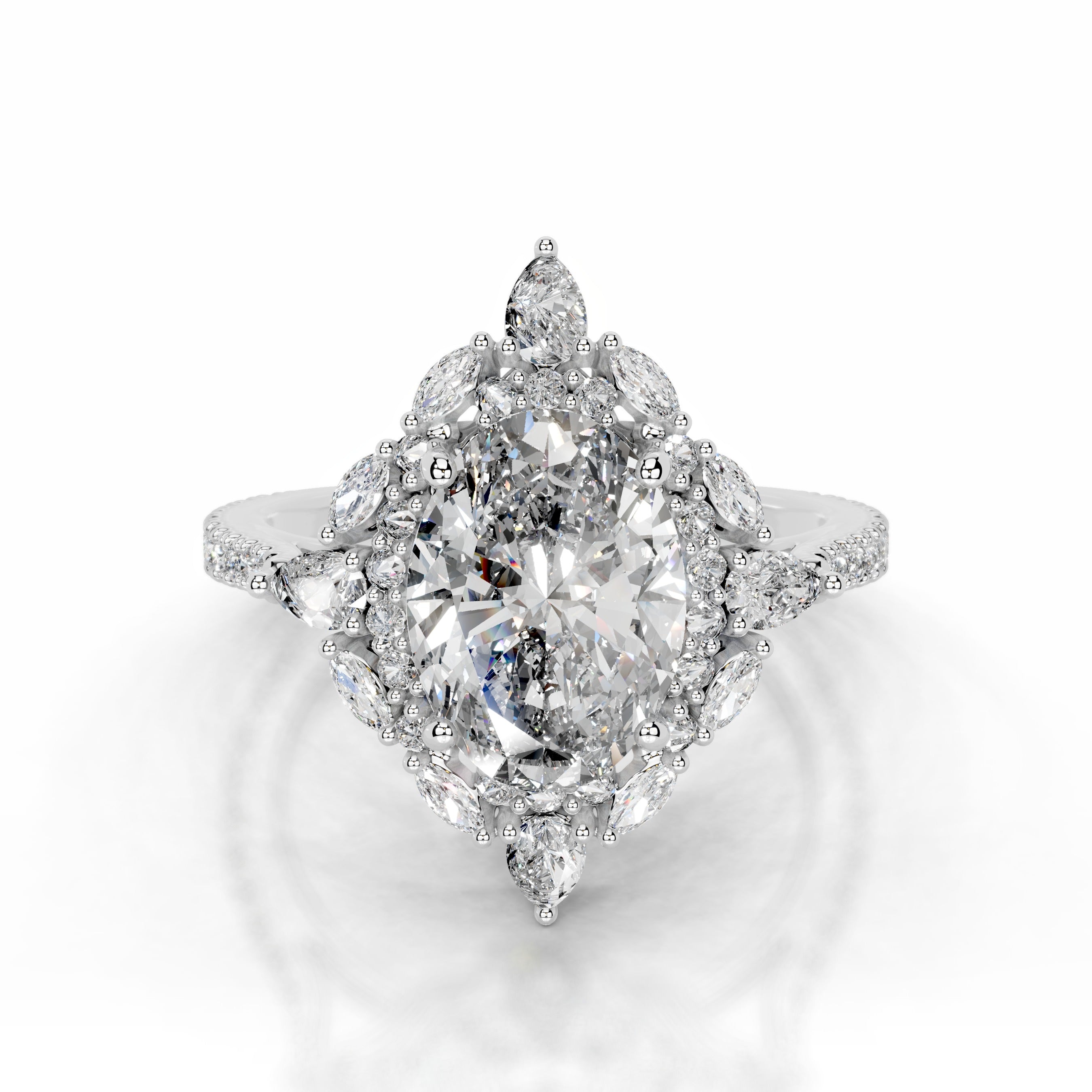 Augustina Lab Grown Diamond Ring - Platinum