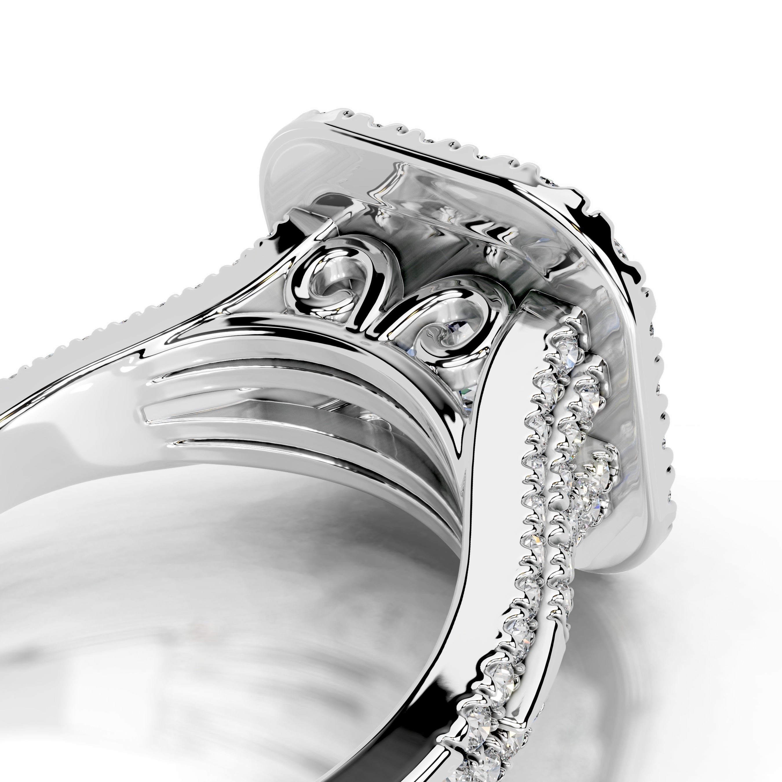 Tainara Lab Grown Diamond Ring - Platinum