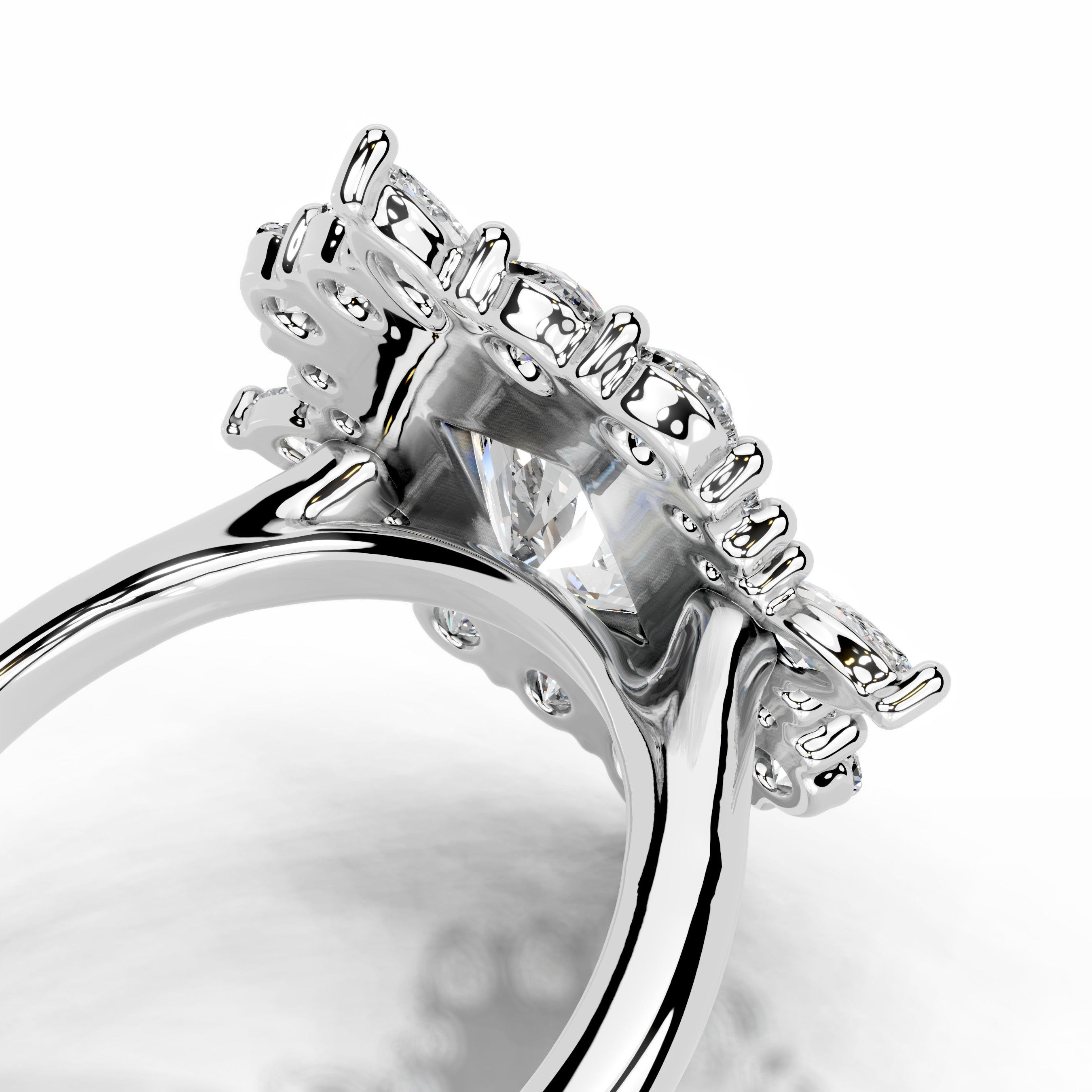 Alberta Lab Grown Diamond Ring - 14K White Gold