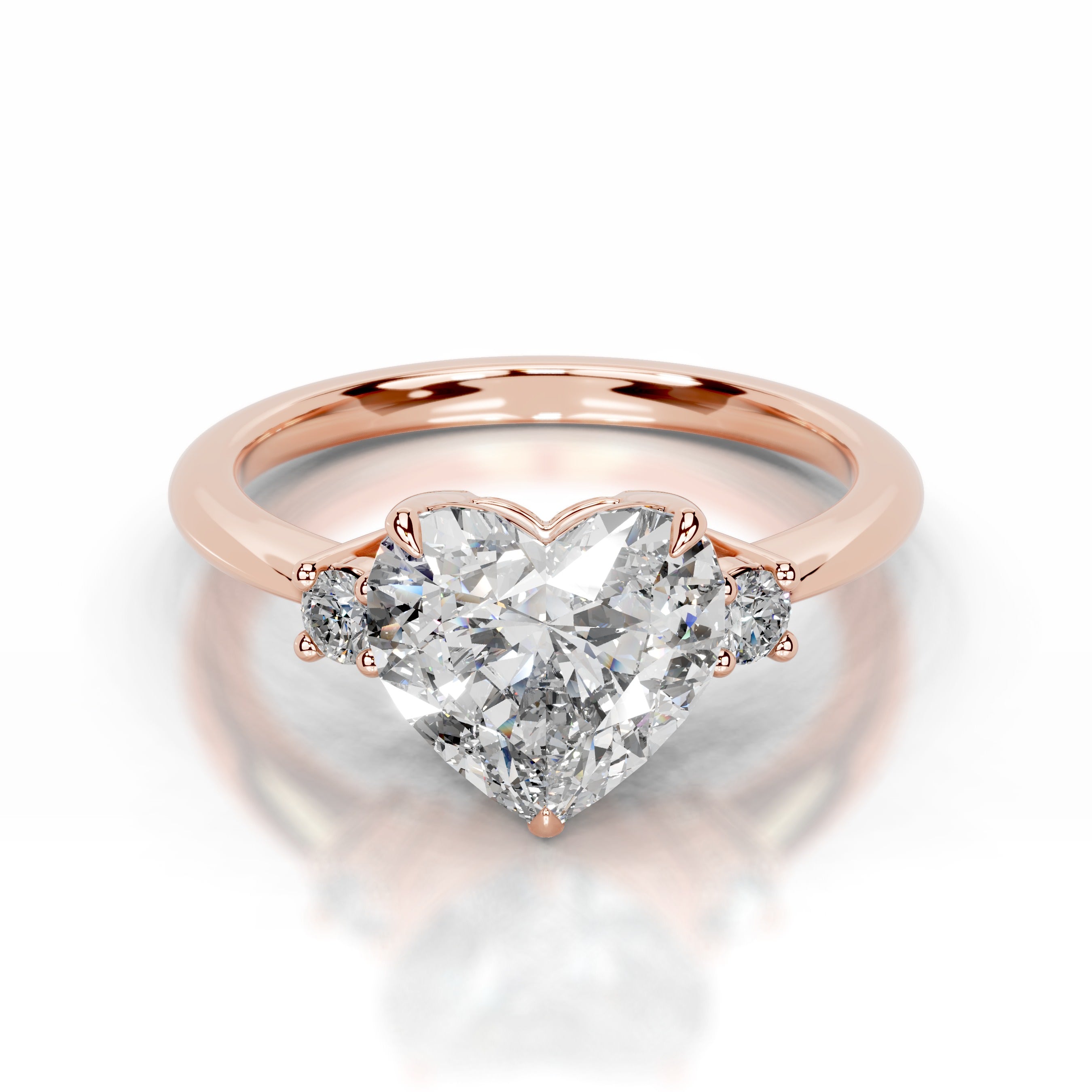 Dalila Lab Grown Diamond Ring - 14K Rose Gold