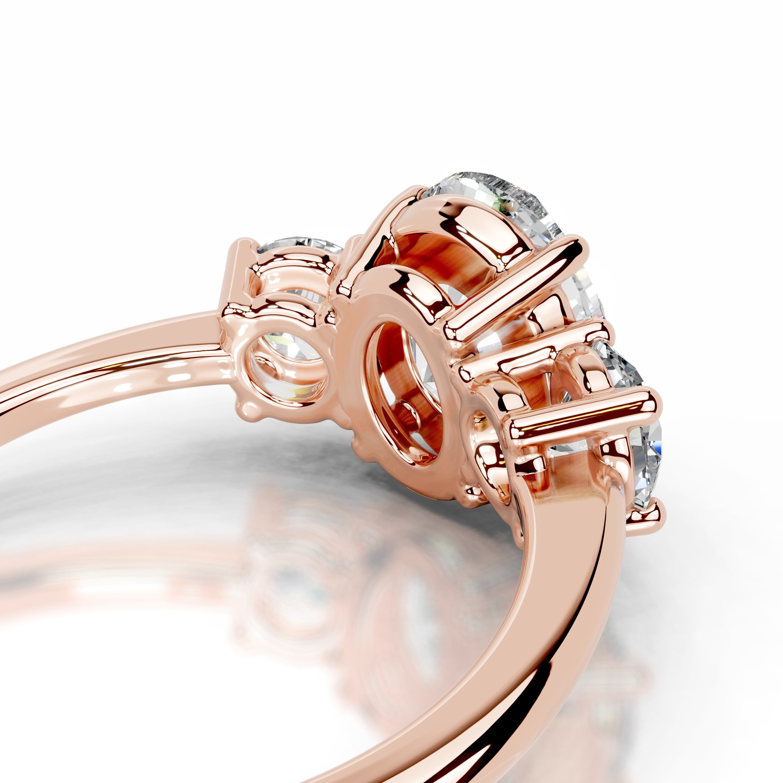 Emanuela Lab Grown Diamond Ring - 14K Rose Gold