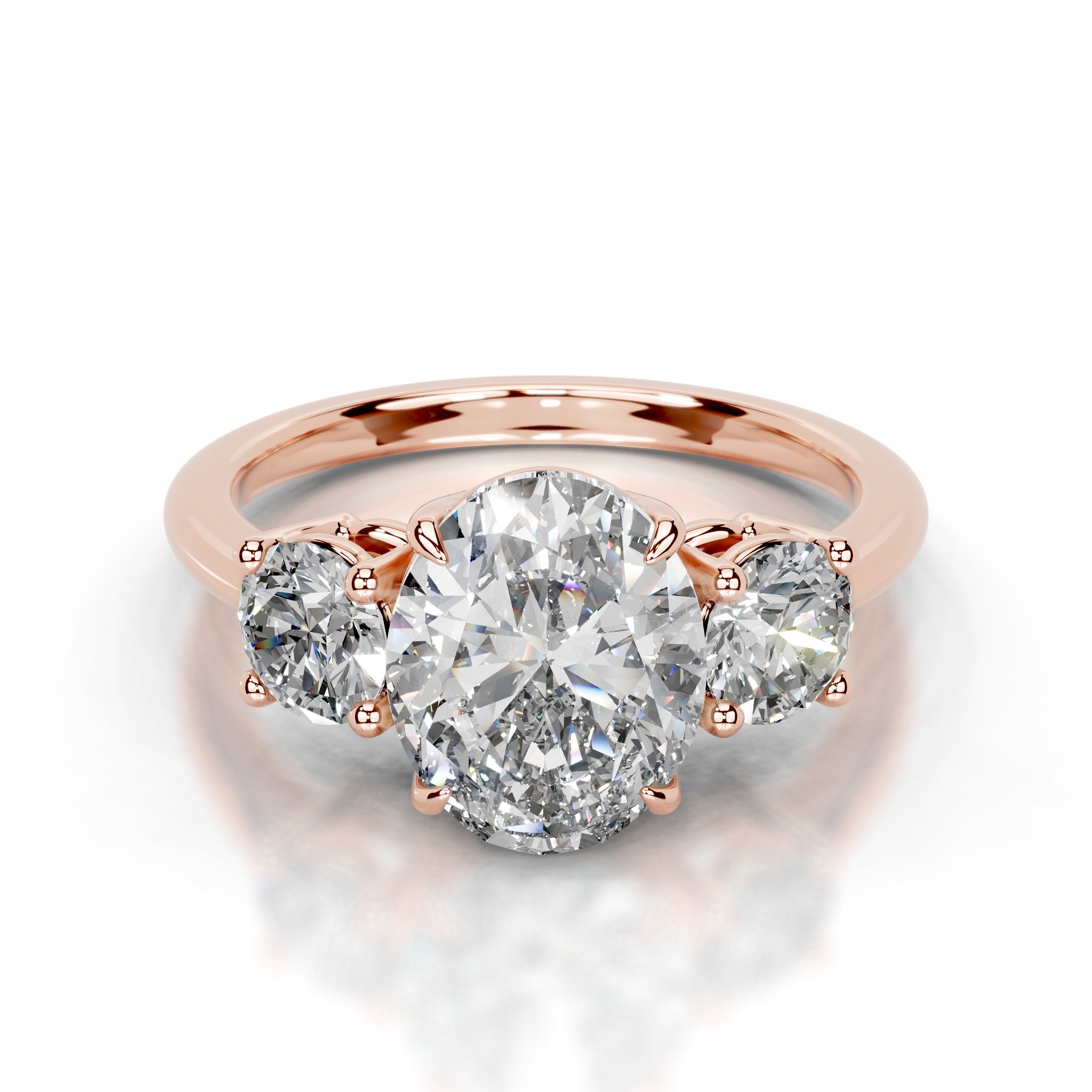 Emanuela Lab Grown Diamond Ring - 14K Rose Gold