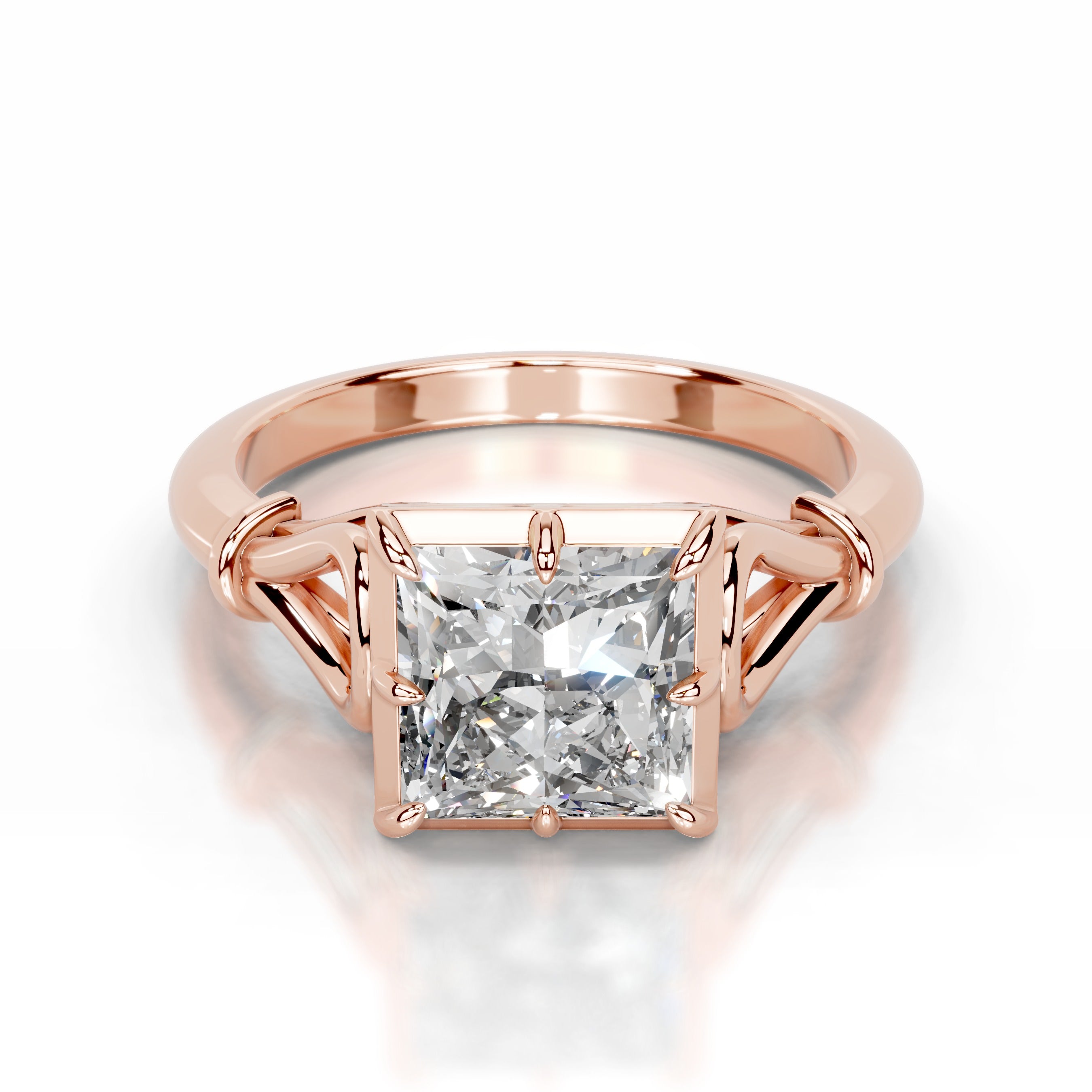 Estrella Lab Grown Diamond Ring - 14K Rose Gold