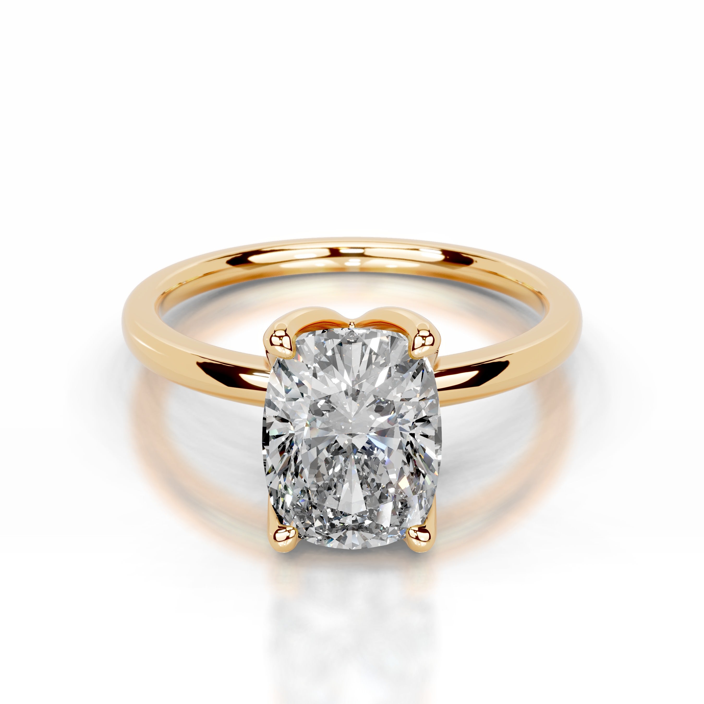 Phoenix Lab Grown Diamond Ring - 18K Yellow Gold