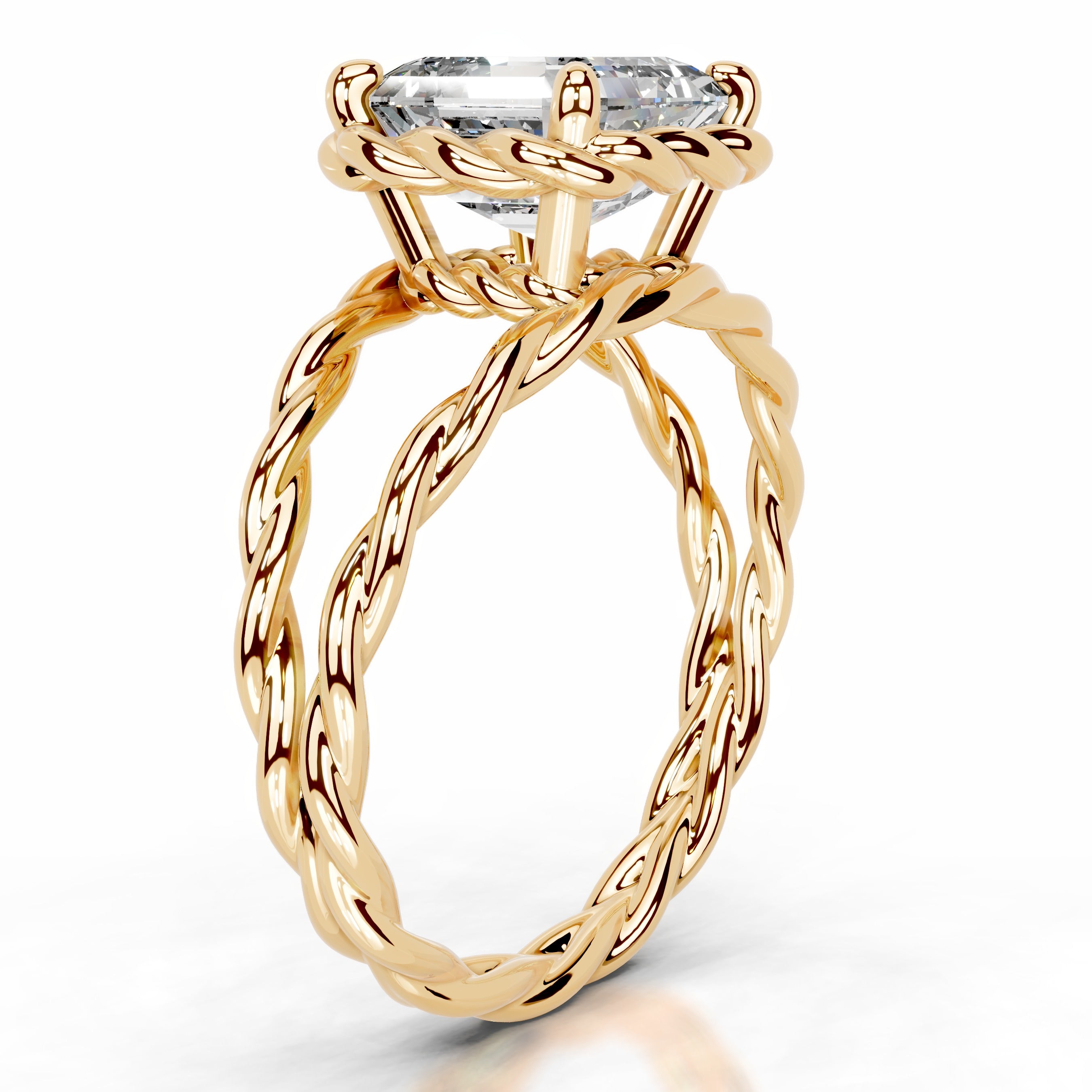 Yul Lab Grown Diamond Ring - 18K Yellow Gold