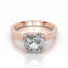 Daisy Lab Grown Diamond Ring - 14K Rose Gold