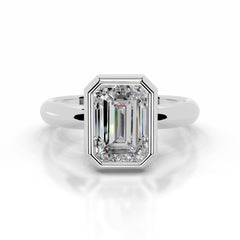 Kaylee Moissanite Ring - Platinum